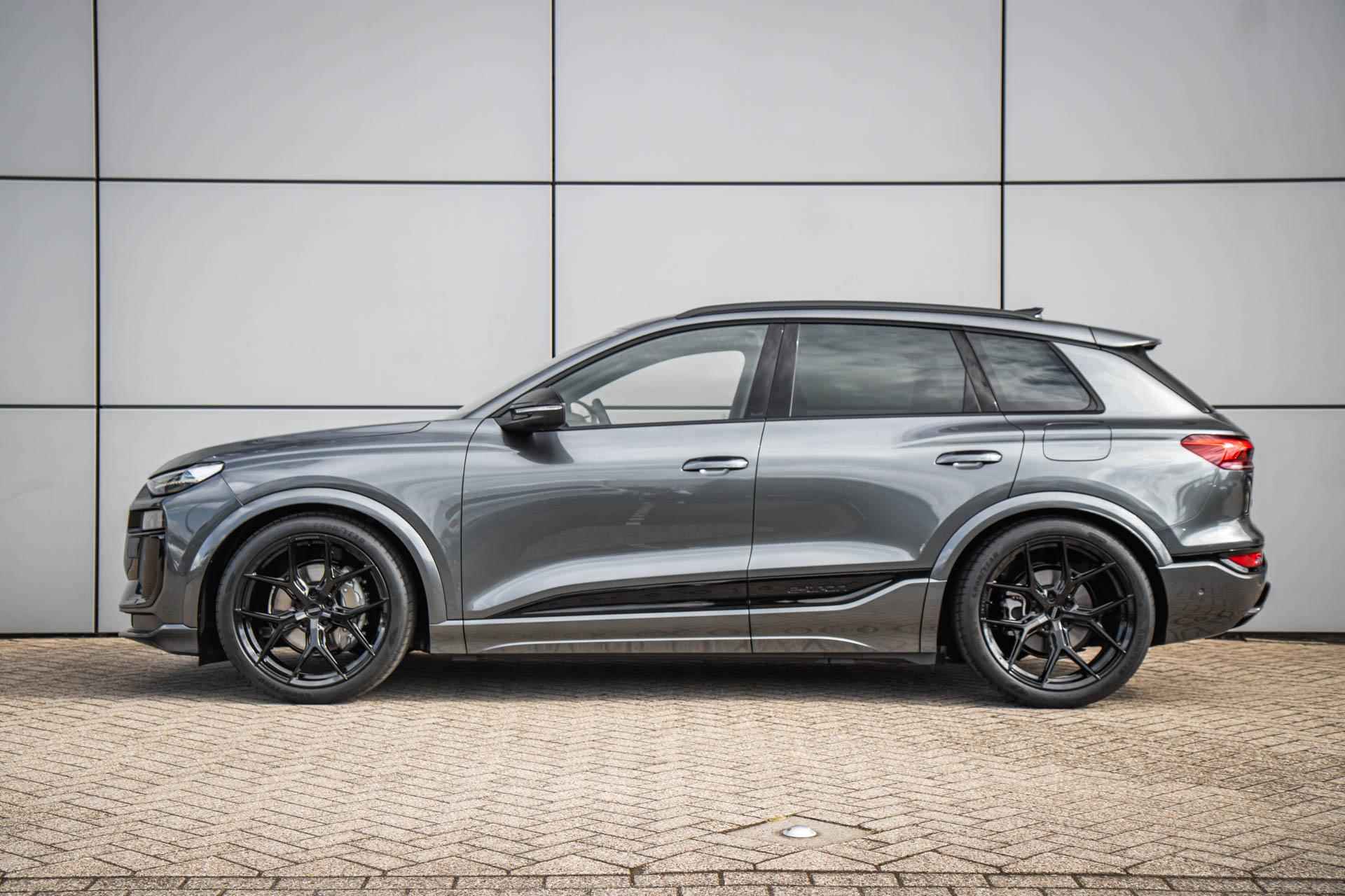 Audi Q6 e-tron S edition performance 306pk 100 kWh | 22" Vossen Velgen | Verlaagd | Luchtvering - 10/40