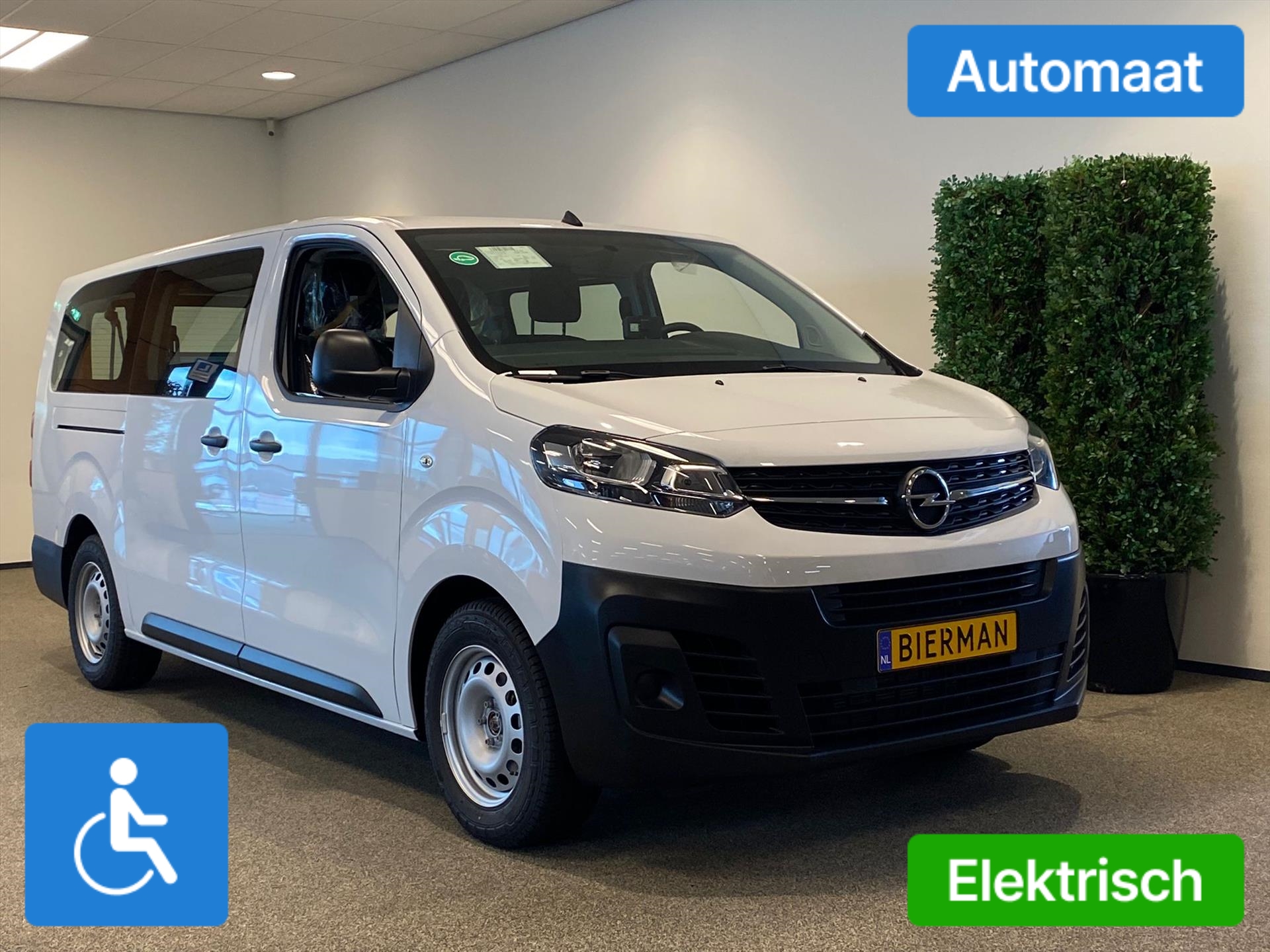 Opel Vivaro Electric Elektrisch 75 kwH L3H1 Rolstoelbus 6+1 Nieuw