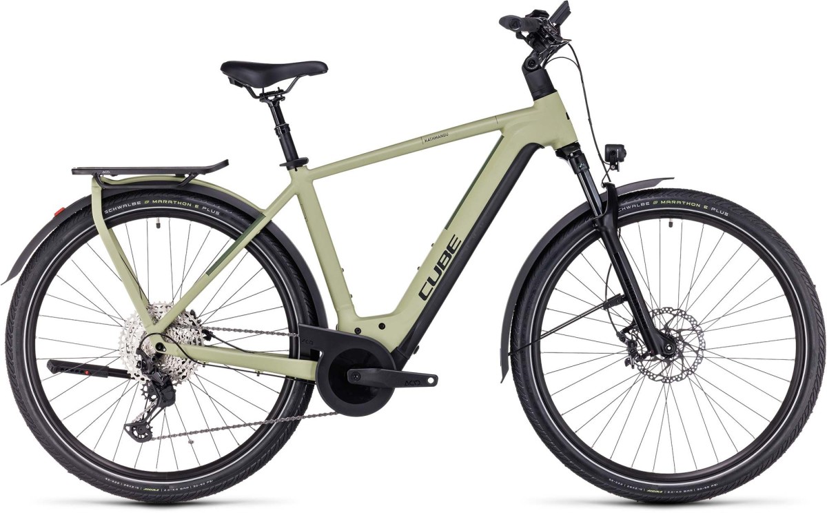 CUBE KATHMANDU HYBRID SLX 750 GREEN/OLIVE 2023 Heren Green/olive 62cm XL 2023