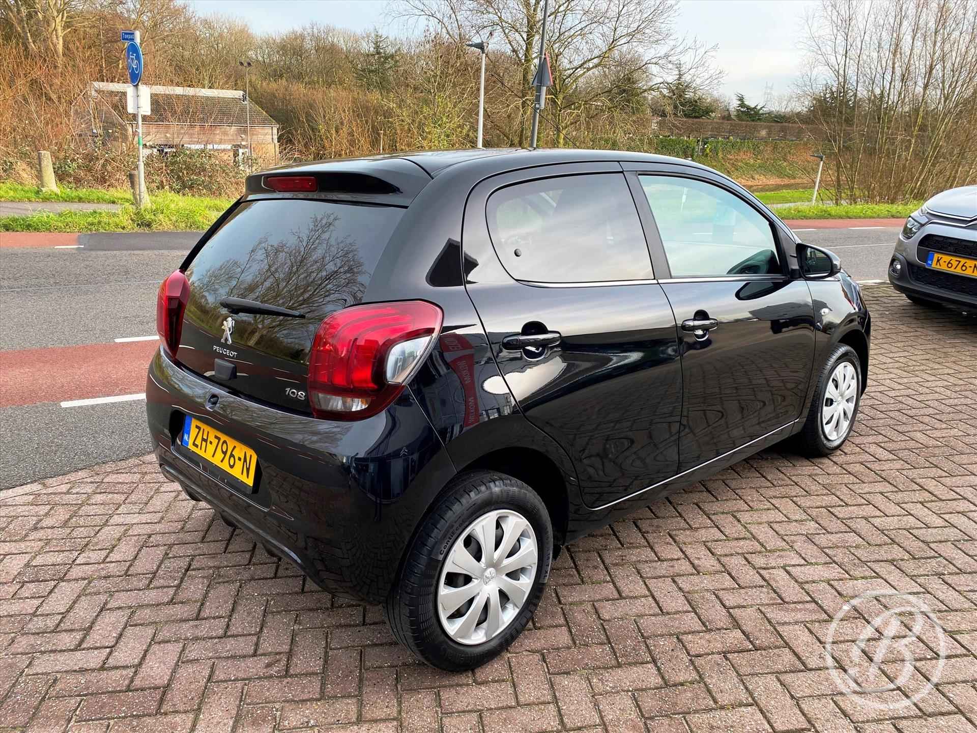 PEUGEOT 108 1.0 VTi 72pk 5D Active | airconditioning, toerenteller, elek. ramen, radio met bluetooth, usb en aux, getinte ramen achter, led dagrijverlichting - 5/48