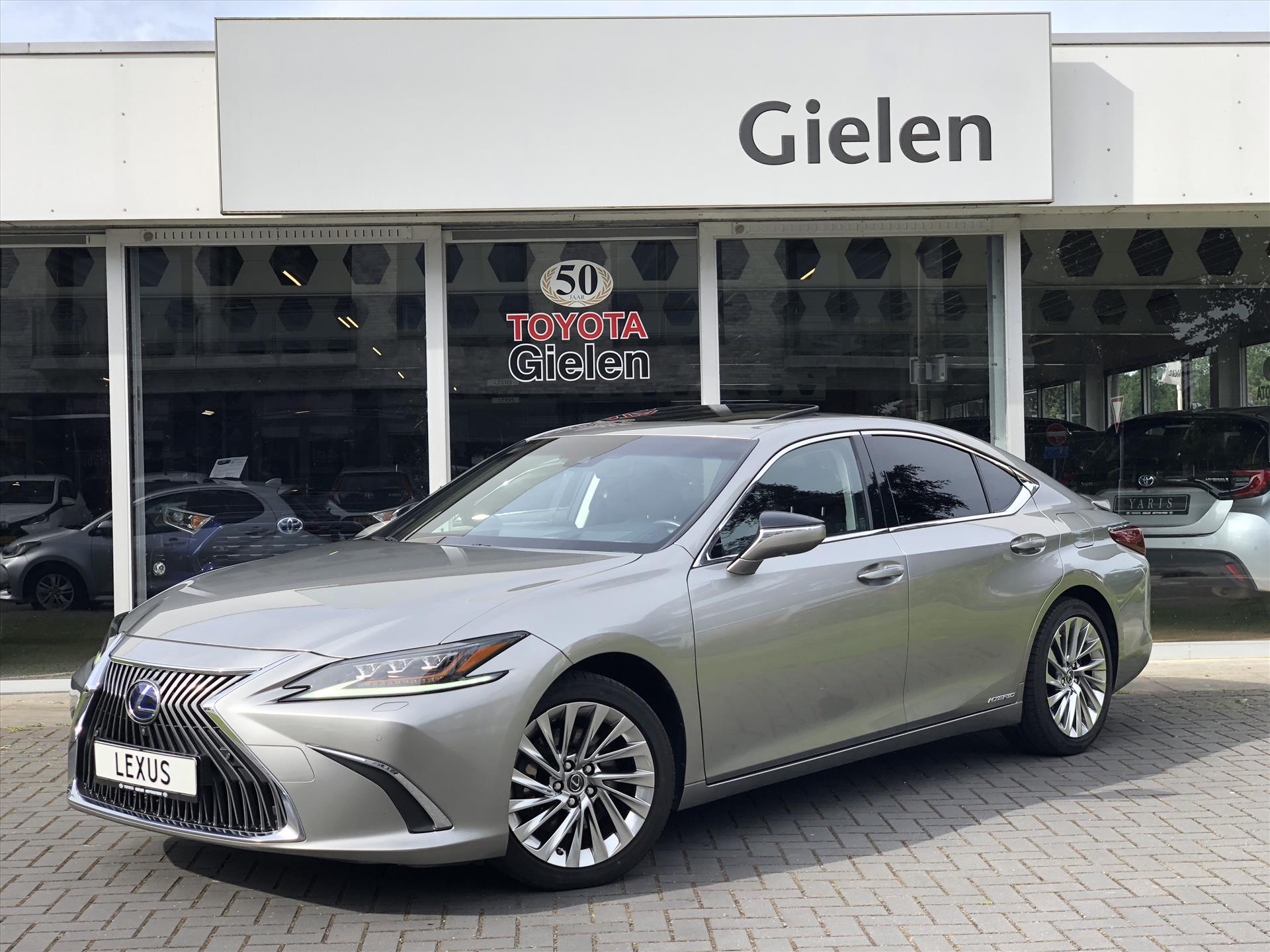 Lexus Es 300h President Line | Schuifdak, 360 Camera, Mark Levinson, Stuurverwarming, Stoelventilatie, Geheugenfunctie, Leer, Alle opties!