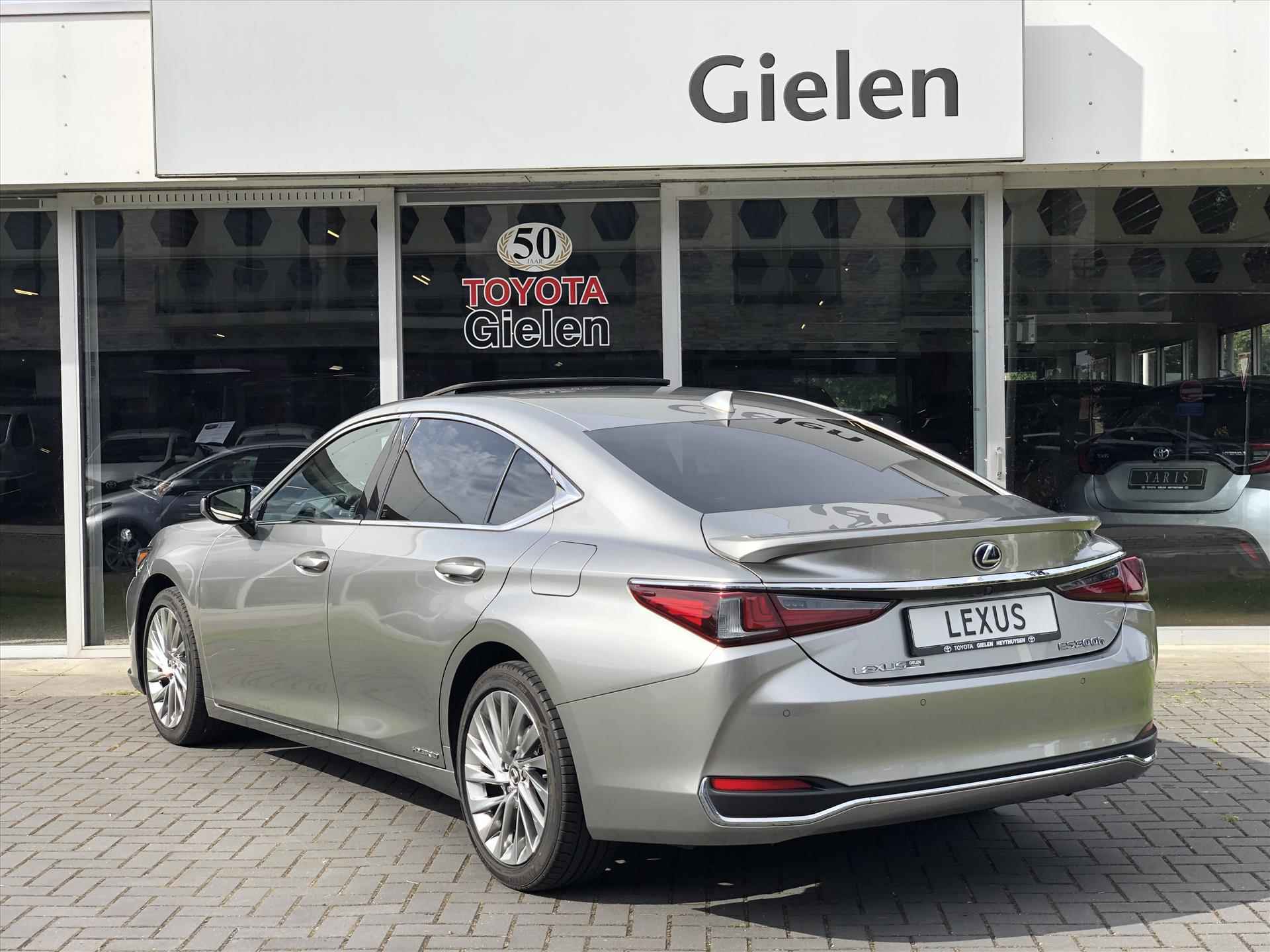 Lexus Es 300h President Line | Schuifdak, 360 Camera, Mark Levinson, Stuurverwarming, Stoelventilatie, Geheugenfunctie, Leer, Alle opties! - 48/48