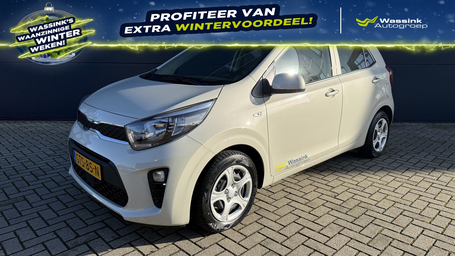 KIA Picanto 1.0 DPi 67pk 4-zits ComfortLine | Airco | Cruise control | Bluetooth | 5-deurs |