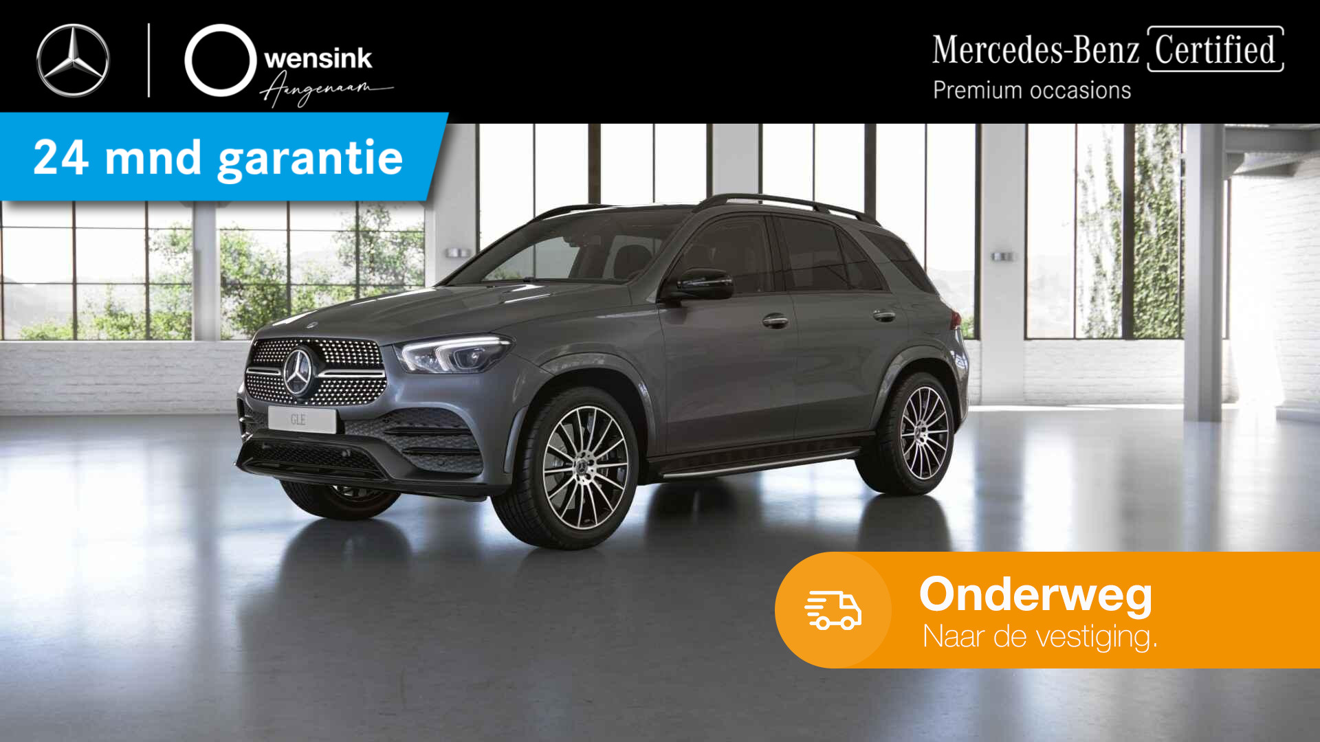 Mercedes-Benz GLE-klasse 350 e 4MATIC Premium Plus | Panoramadak | Burmester | Luchtvering | AMG | Night |