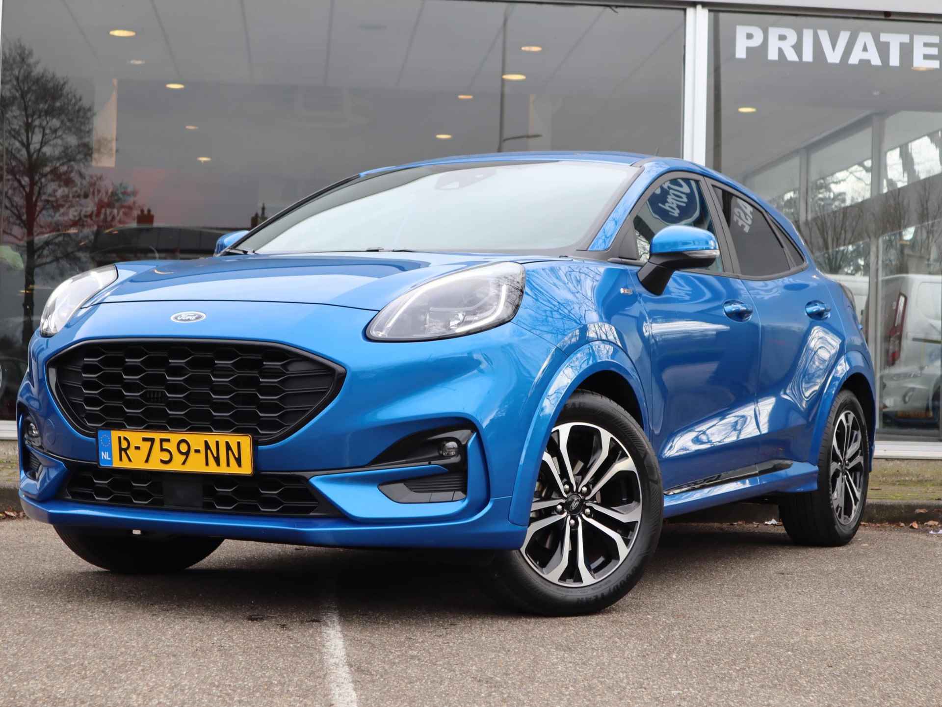 Ford Puma 1.0 EcoBoost Hybrid ST-Line 125PK | Winter Pack | Afneembare Trekhaak | Privacy Glass | Navigatie | Cruise Control | DAB+ | Apple Carplay&Android Auto | Parkeersensoren | - 2/36