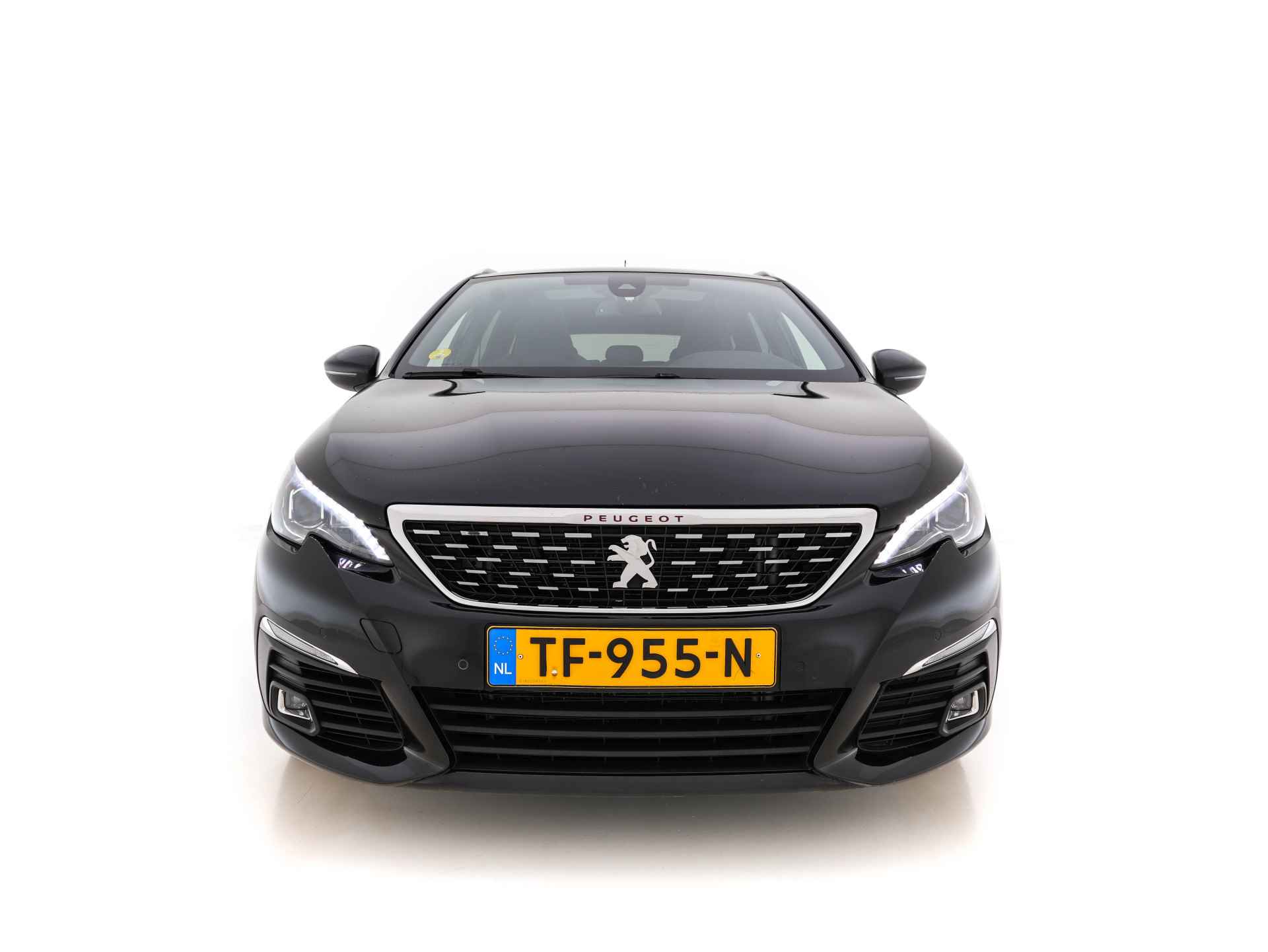 Peugeot 308 SW 1.5 BlueHDi Blue-Lease GT-Line Aut. *PANO | FULL-LED | VOLLEDER | CAMERA | NAVI-FULLMAP | DAB | KEYLESS | ECC | PDC | CRUISE | SPORT-SEATS | LANE-ASSIST | 18"ALU** - 2/35