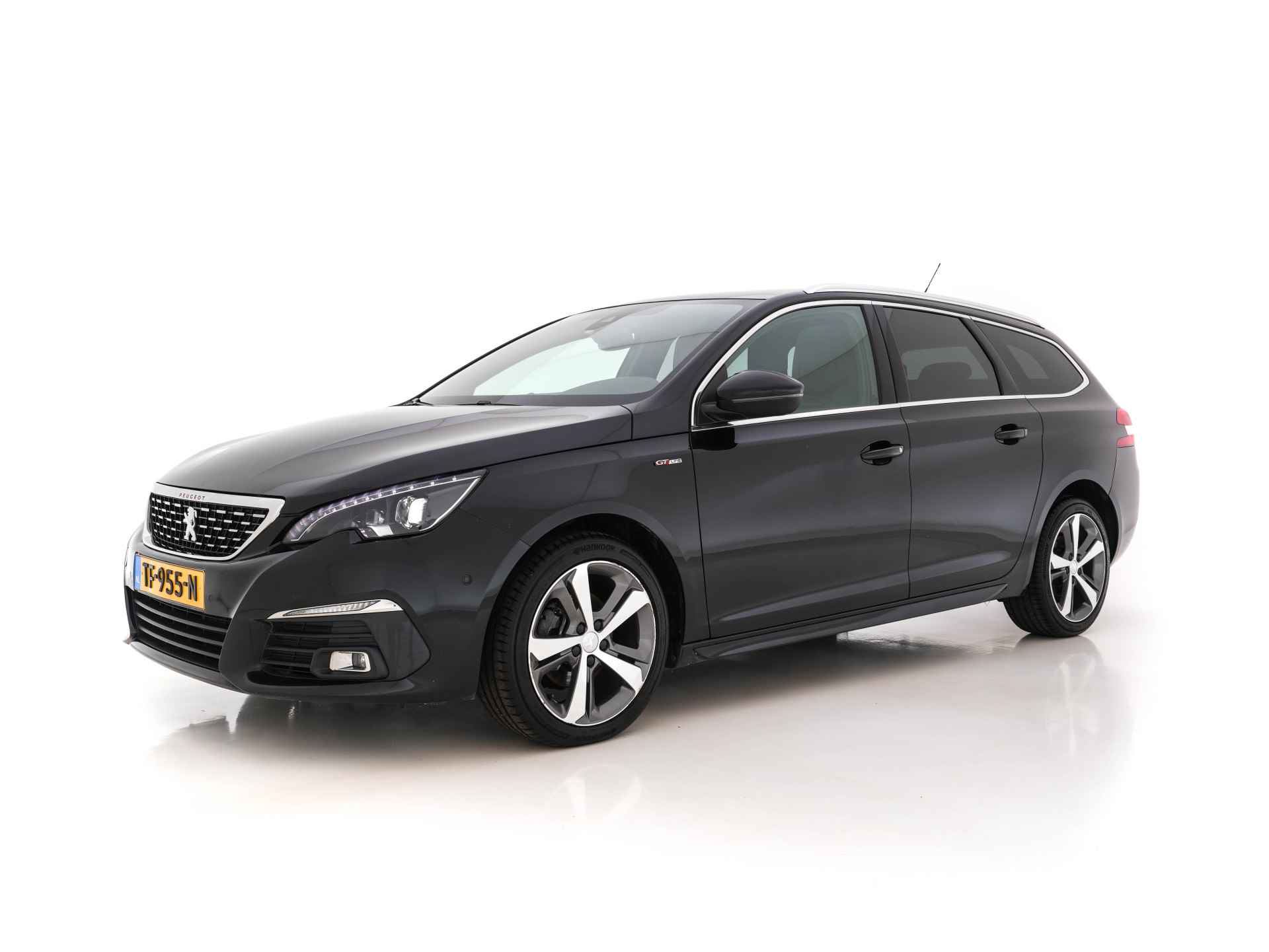 Peugeot 308 SW 1.5 BlueHDi Blue-Lease GT-Line Aut. *PANO | FULL-LED | VOLLEDER | CAMERA | NAVI-FULLMAP | DAB | KEYLESS | ECC | PDC | CRUISE | SPORT-SEATS | LANE-ASSIST | 18"ALU** - 3/35