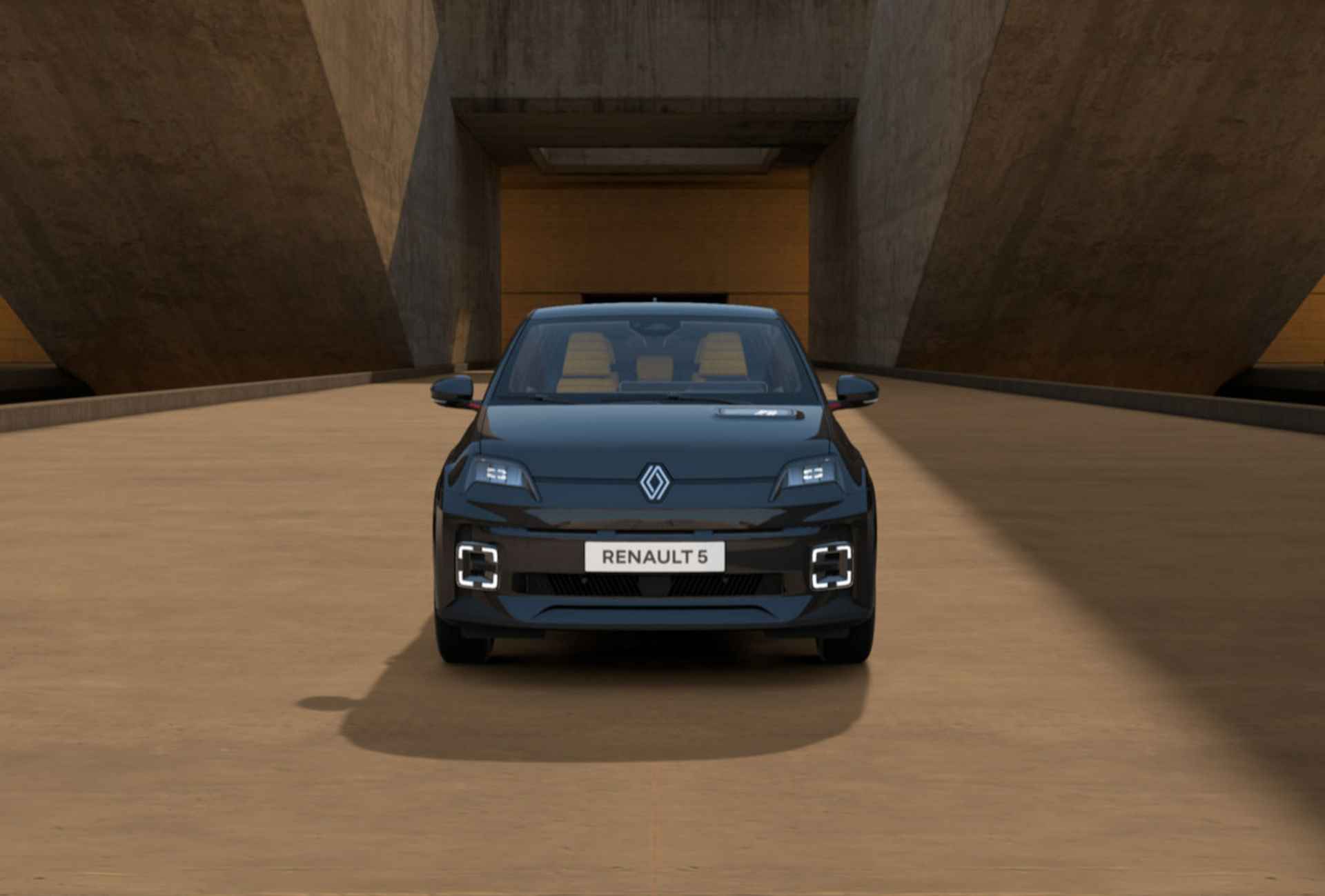 Renault 5 iconic cinq 52 kWh NU LEVERBAAR 2025 rijden! - 2/9