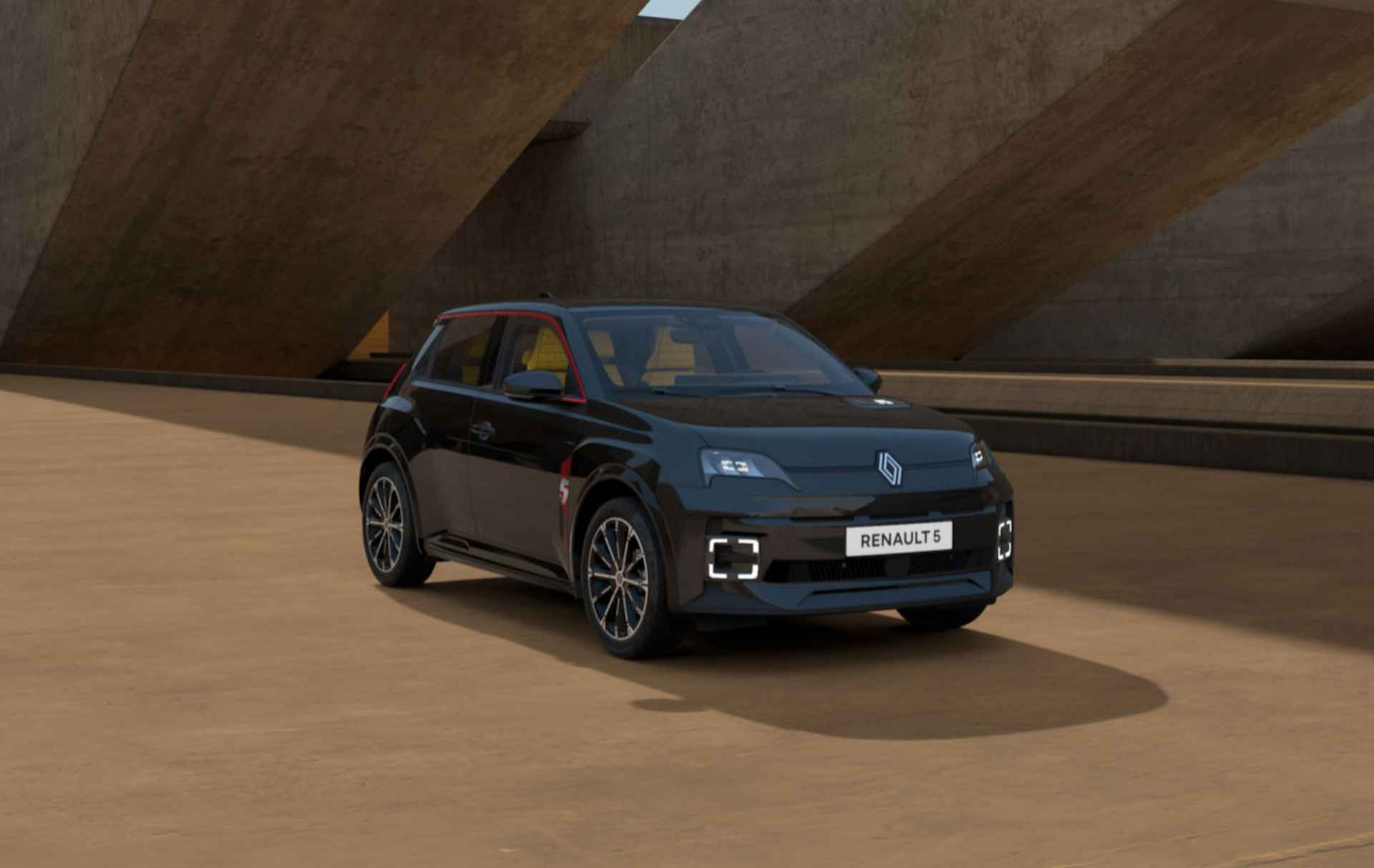 Renault 5 iconic cinq 52 kWh NU LEVERBAAR 2025 rijden! - 3/9