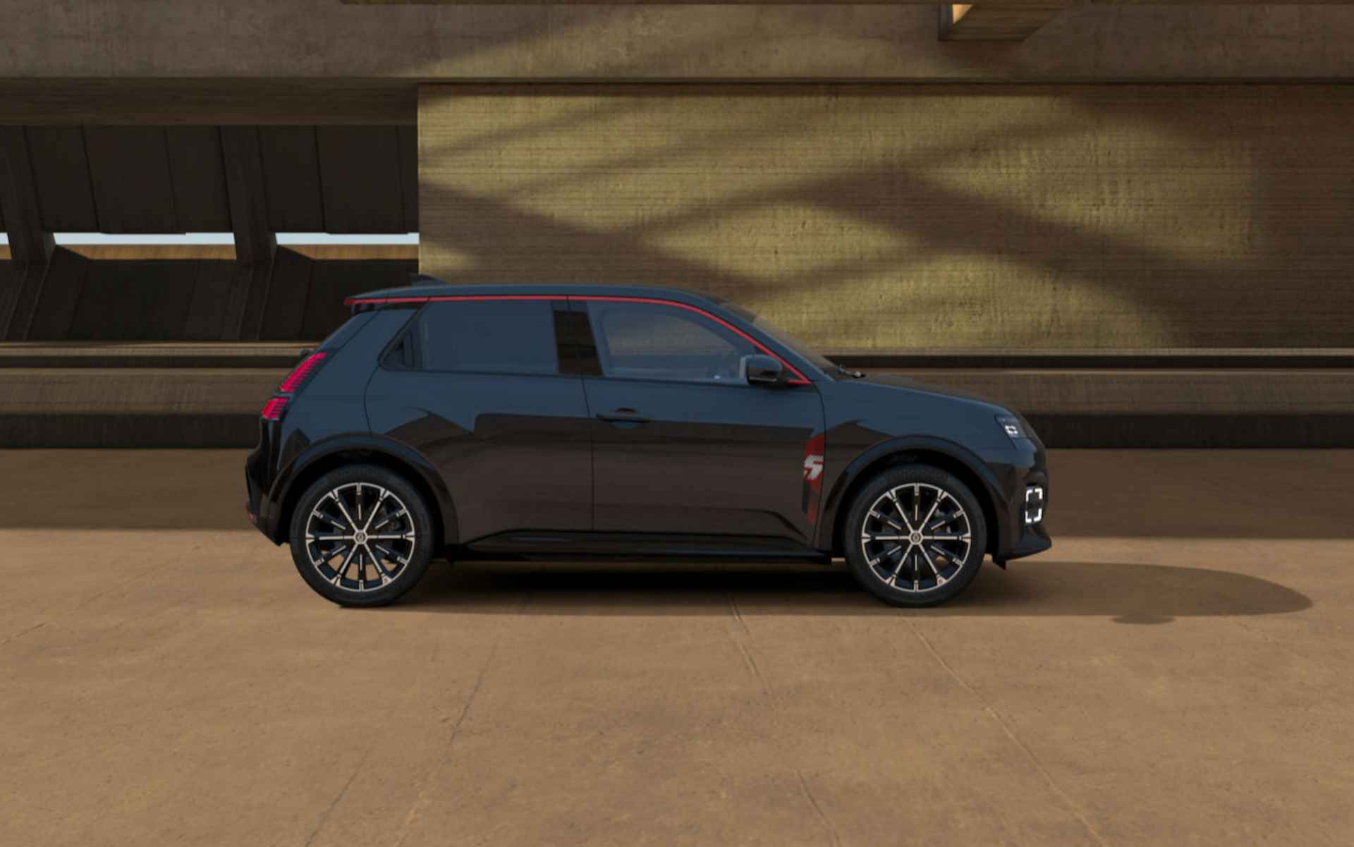 Renault 5 iconic cinq 52 kWh NU LEVERBAAR 2025 rijden! - 4/9