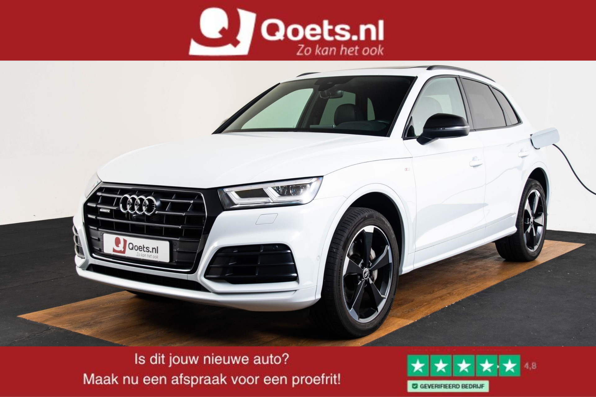 Audi Q5 50 TFSI e quattro S edition Panoramadak - Comfortsleutel - Matrix LED Koplampen - Assistentiepakket City en Parking - Cruise Control