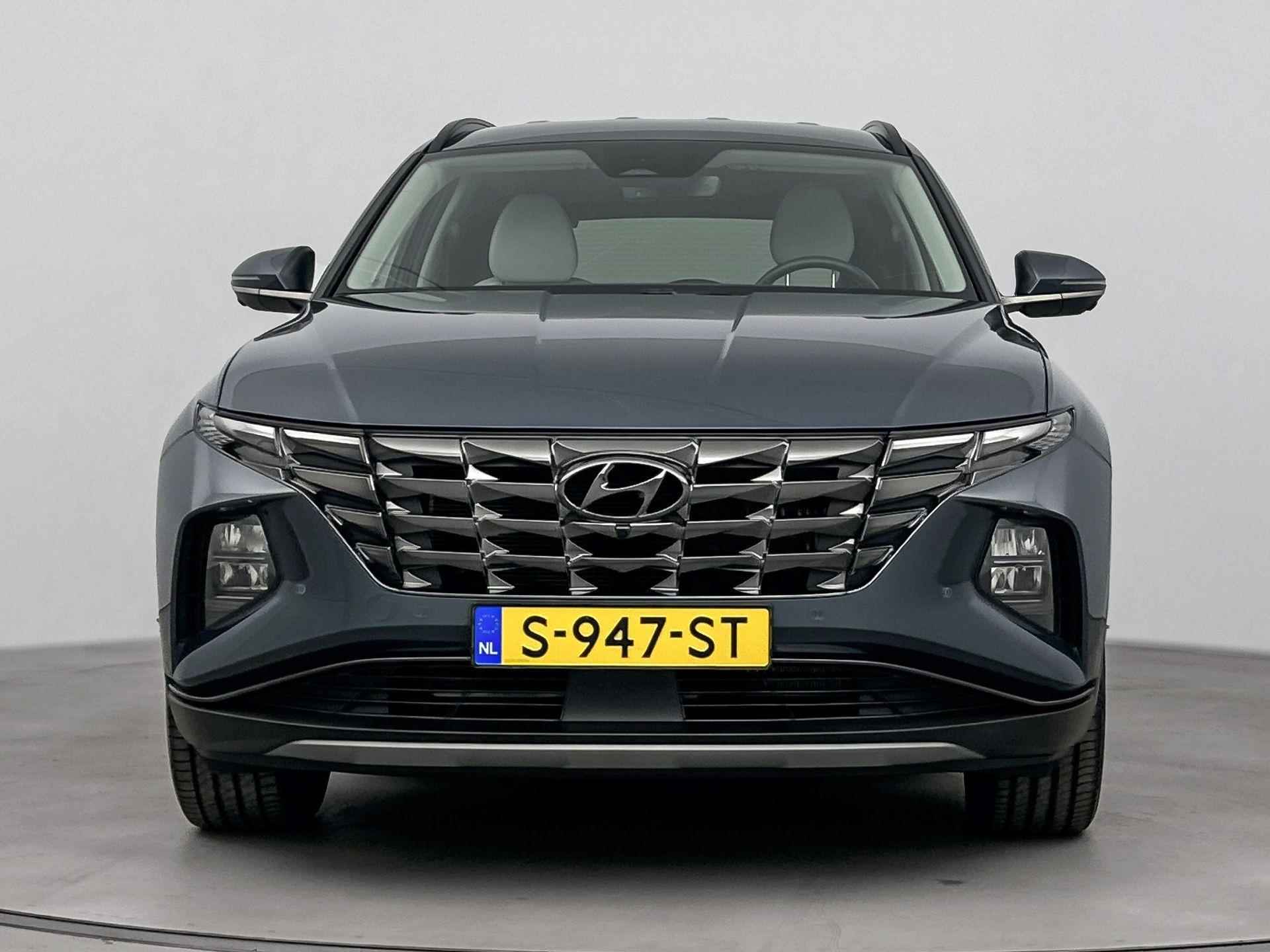 Hyundai Tucson 1.6 T-GDI HEV Premium | Trekhaak | Leder | Stoelventilatie | Navigatie | Camera | Keyless - 6/34