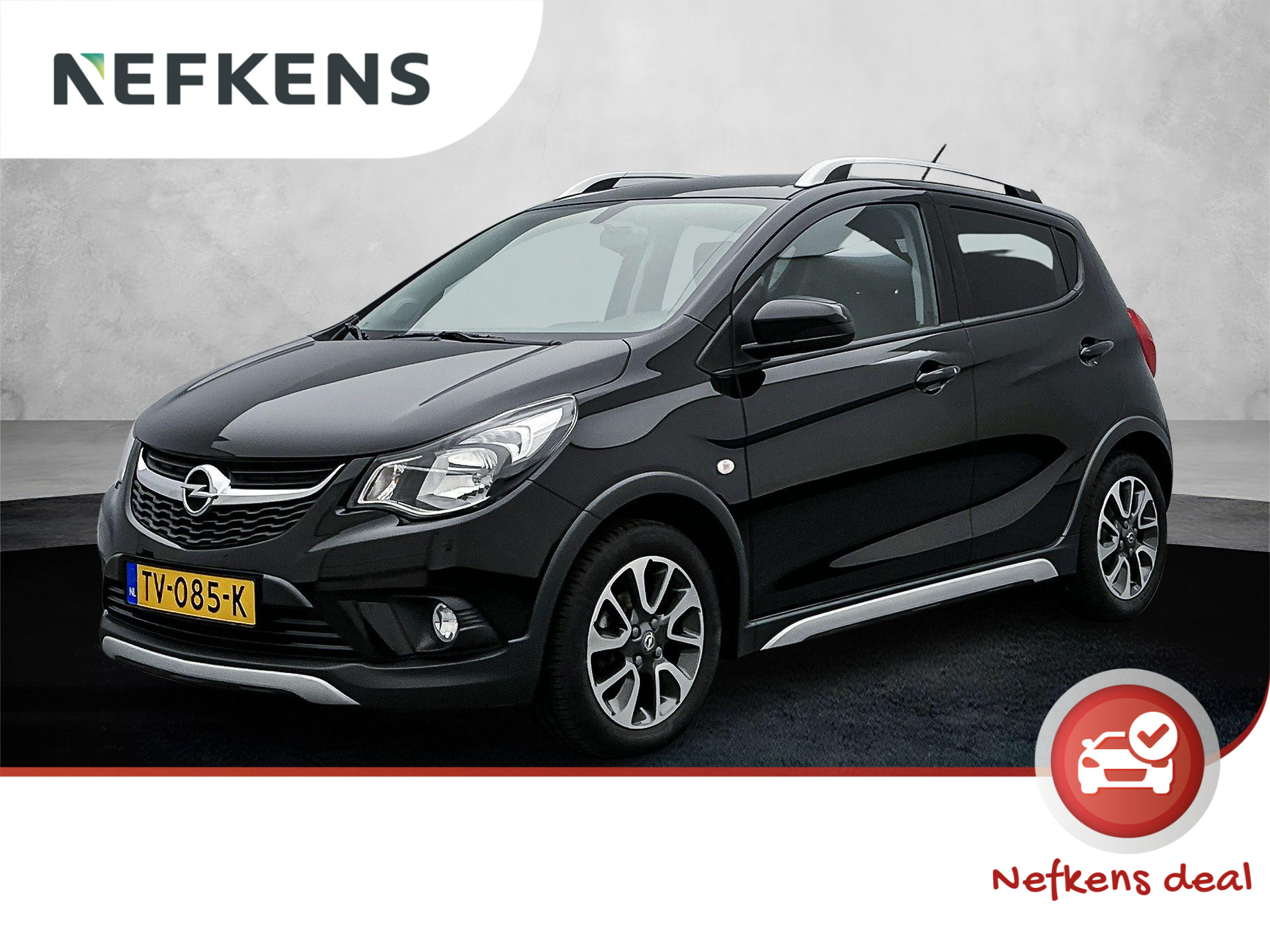 Opel KARL Rocks Online Edition 75 pk | Navigatie | Parkeersensoren Achter | LED Dagrijverlichting | DAB Ontvanger | Start/Stop Systeem | Bluetooth | Airco | Cruise Control | 15" Lichtmetalen Velgen | Apple Carplay/Android Auto |