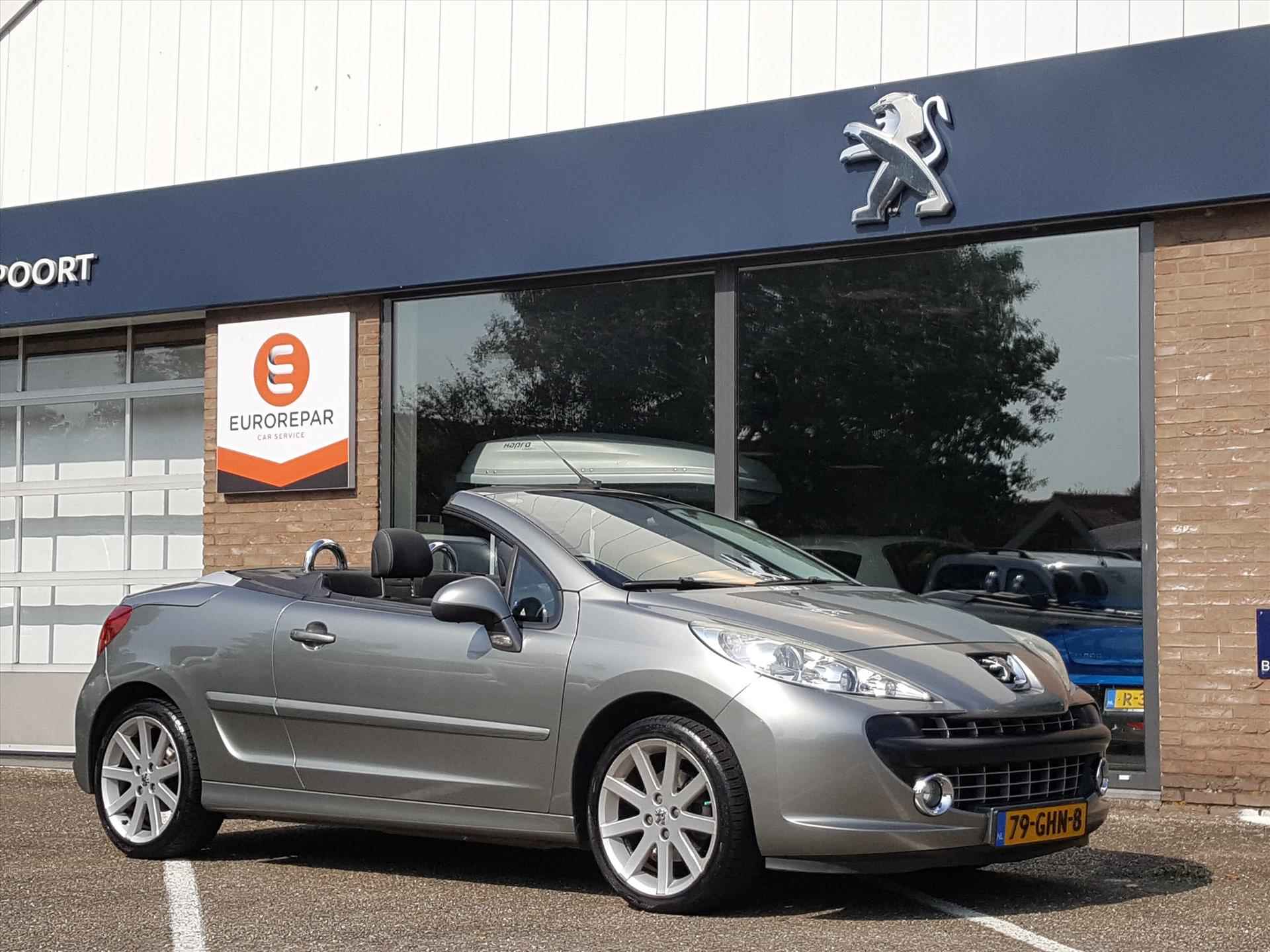 PEUGEOT 207 1.6 16V CC 110KW Roland Garros | Climate Control | Parkeersensoren achter | Lederen bekleding  | Lichtmetalen velgen - 1/41