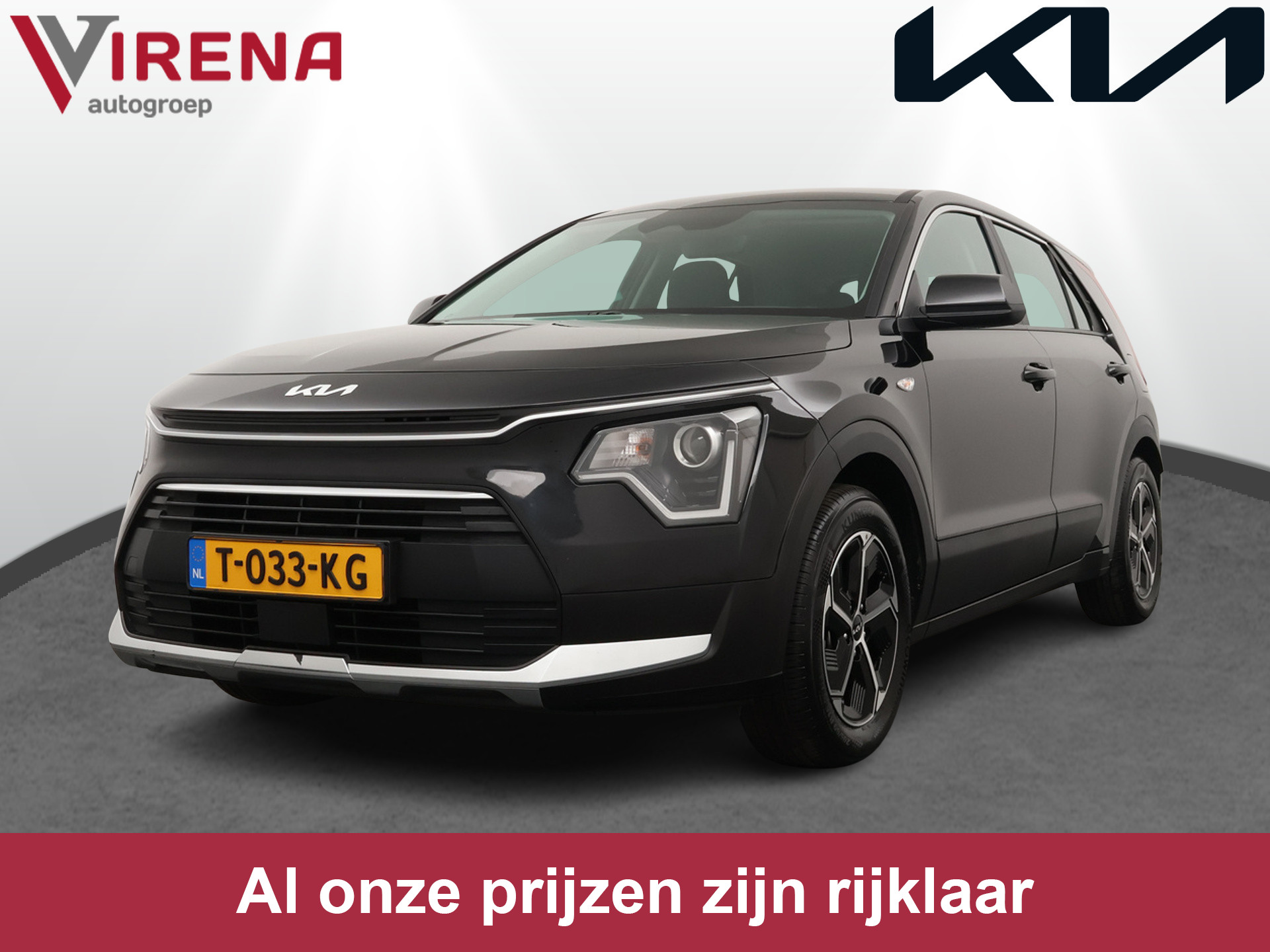 Kia Niro 1.6 GDi Hybrid ComfortLine - Climate Control - Adaptief Cruise Control - Apple/Android Carplay - Fabrieksgarantie tot 07-2030