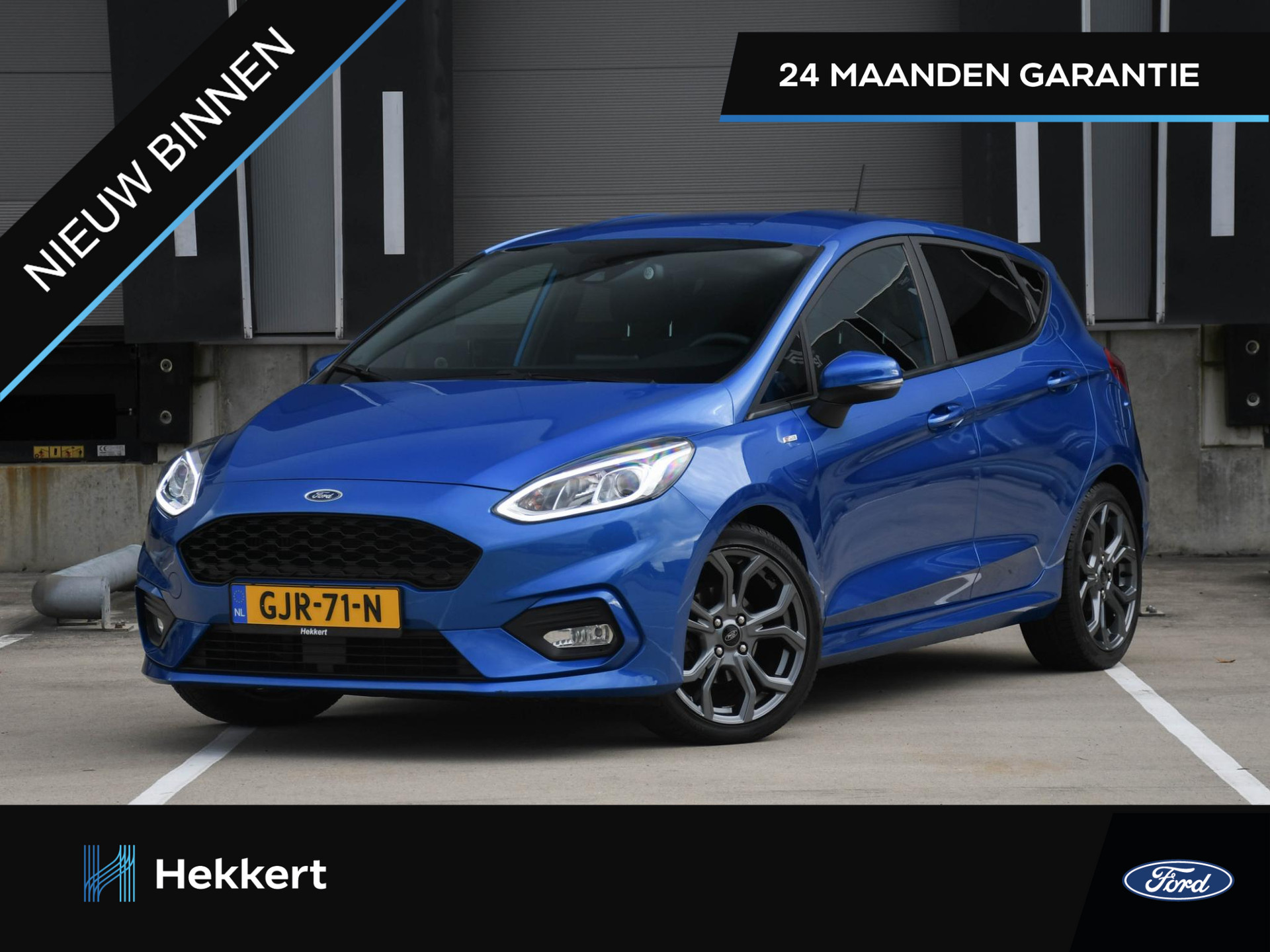 Ford Fiesta ST-Line 1.0 EcoBoost 95pk NAVI | WINTER PACK | 17''LM | DAB | CLIMA | CRUISE | LANE KEEPING AID | USB | PDC ACHTER