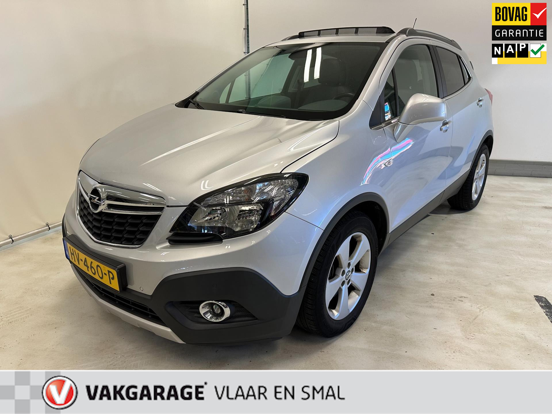 Opel Mokka 1.4 T Cosmo Schuifdak-Lederen bekleding_Camera-Trekhaak-Luxe uitvoering. bij viaBOVAG.nl