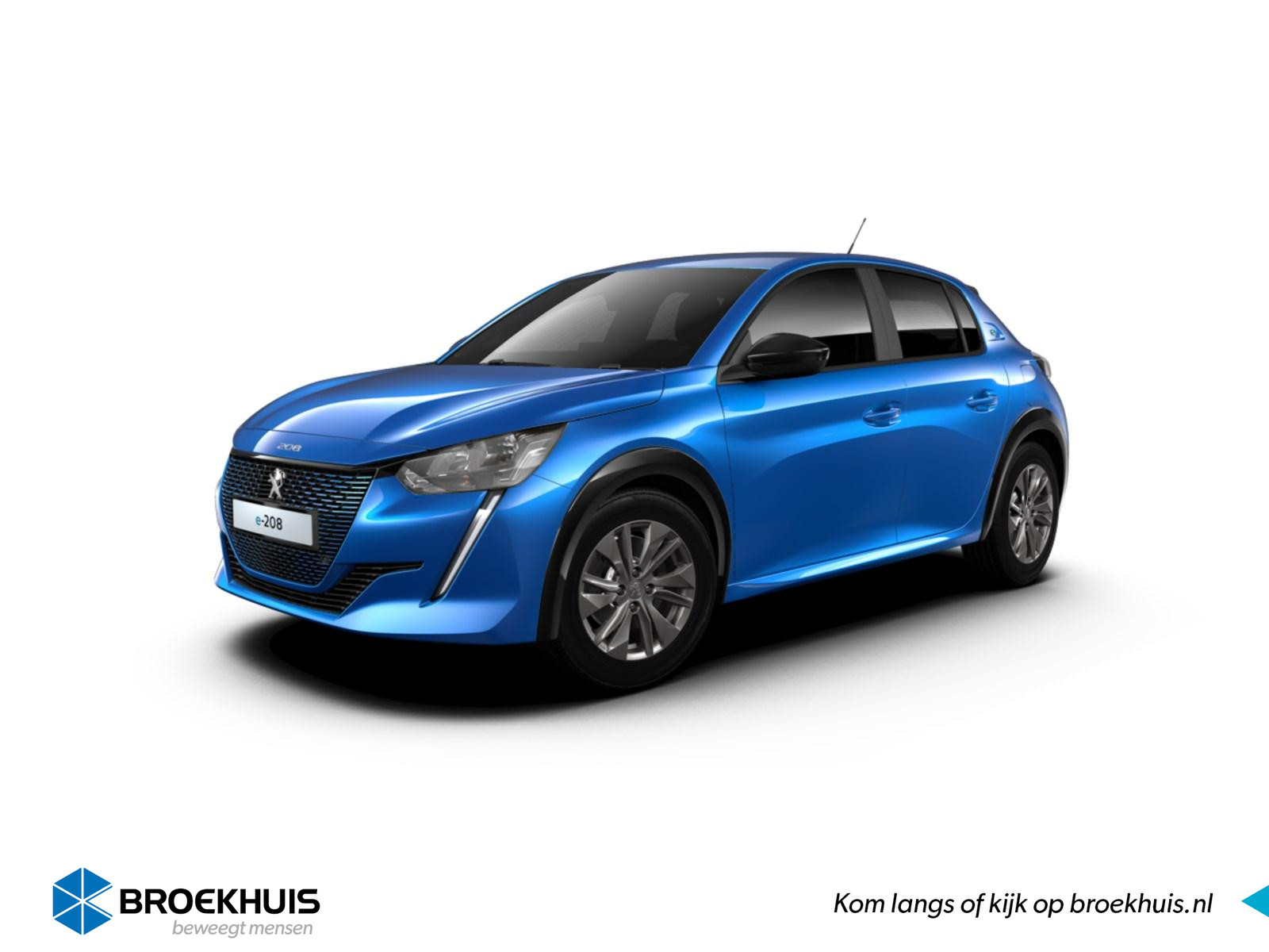 Peugeot e-208 Active Pack 50 kWh | Extra getint glas | Climate Controle | Cruise Controle | Lichtmetalen velgen | Apple CarPlay / Android Auto |  REGISTRATIE VOORDEEL € 5.049,-!!!!! |