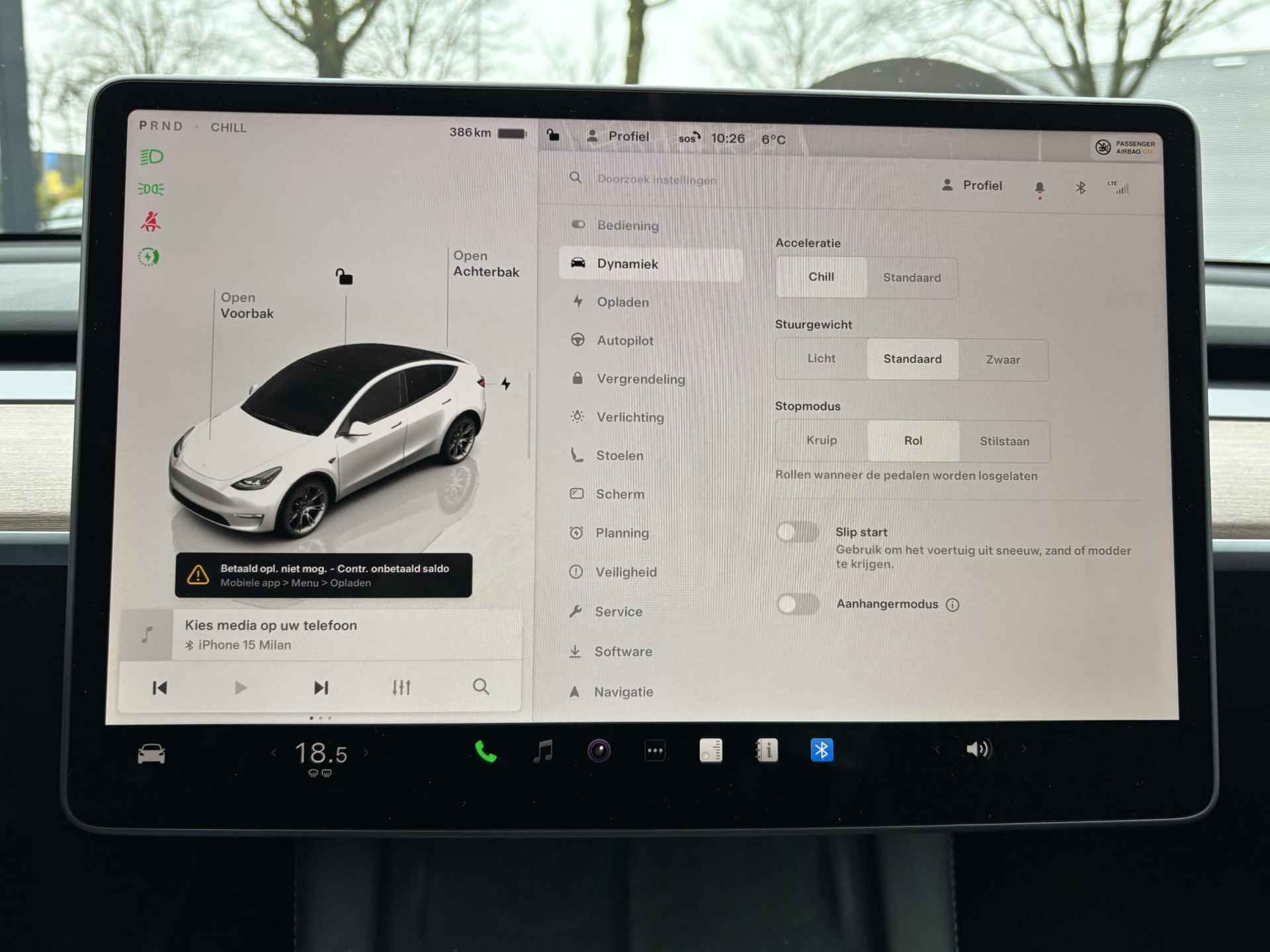 Tesla Model Y RWD 58 kWh TOP STAAT - FABRIEKSGARANTIE TOT 6-2027 - ALL SEASON BANDEN - 24/28