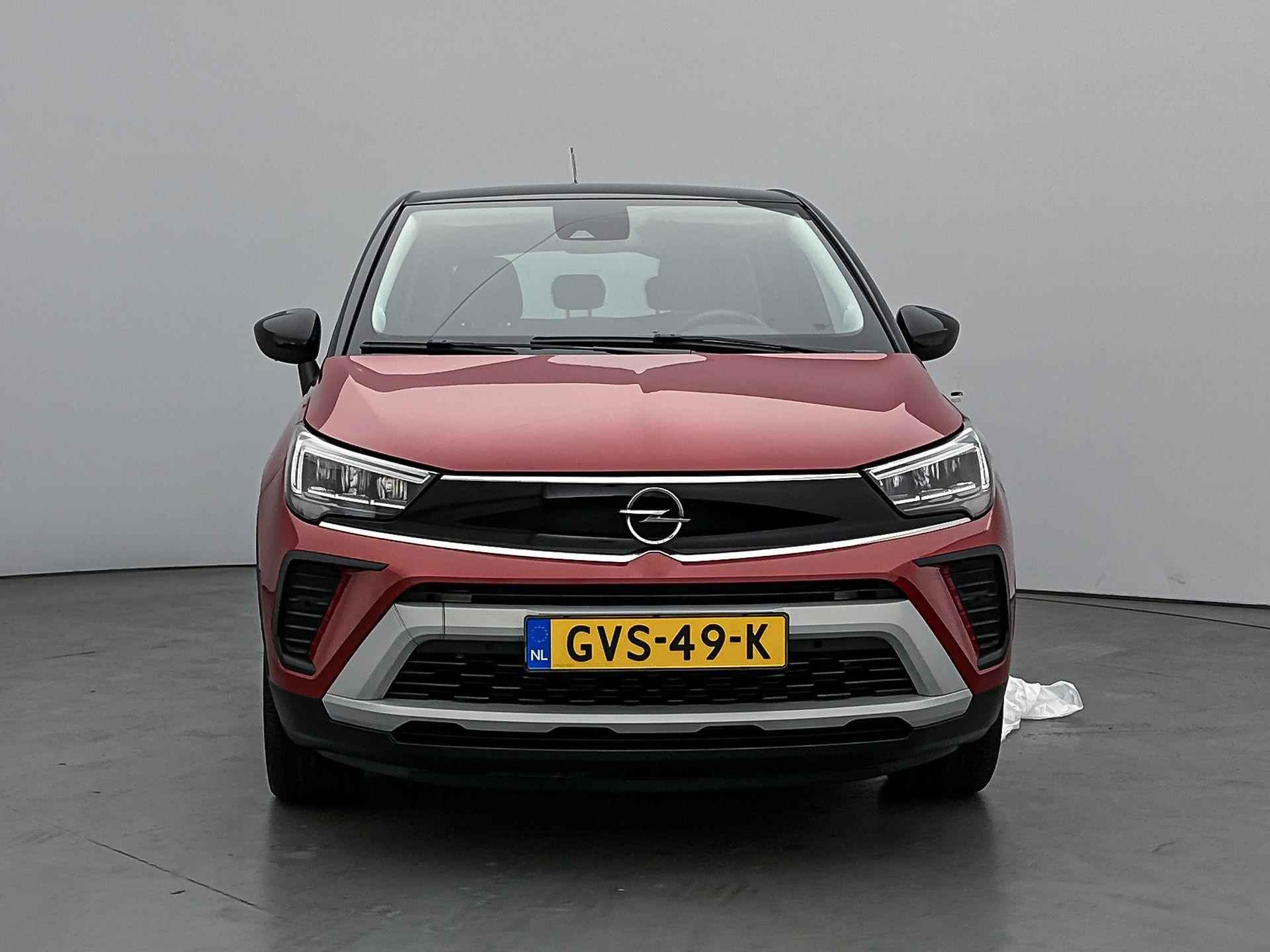 Opel Crossland SUV Elegance 130 pk Automaat | Navigatie | Achteruitrijcamera | Parkeersensoren Achter | Voorstoelen Verwarmd | LED Koplampen | DAB Ontvanger | Climate Control | Cruise Control | 16" Lichtmetalen Velgen | Apple Carplay/Android Auto | - 5/37