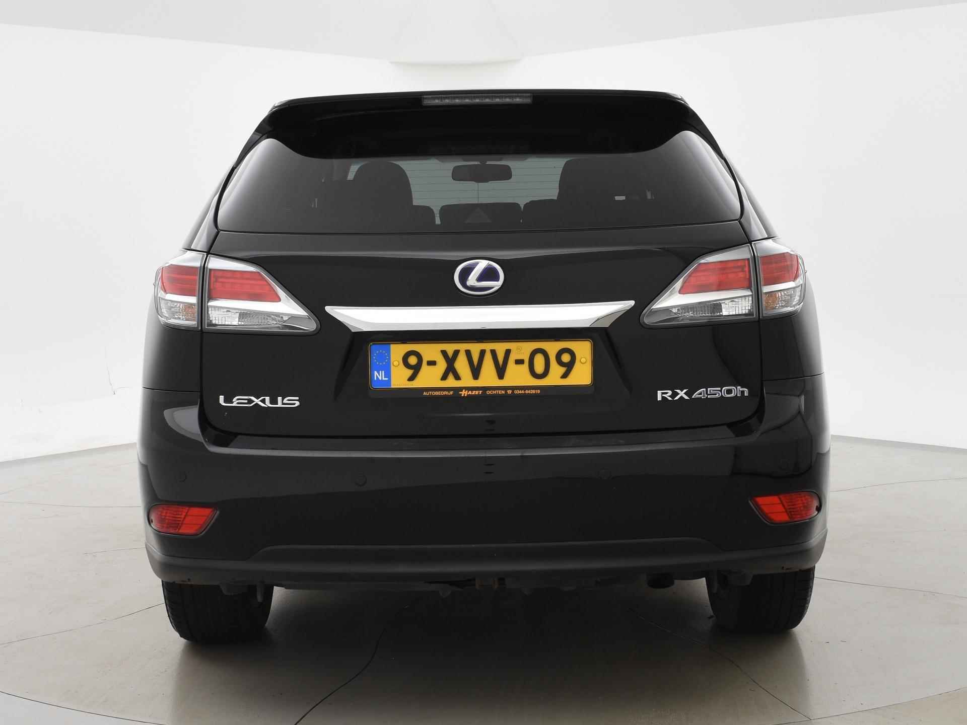 Lexus RX 450h 4WD + PANORAMA / TREKHAAK / HEAD-UP / CAMERA / 19 INCH / MEMORY - 9/56