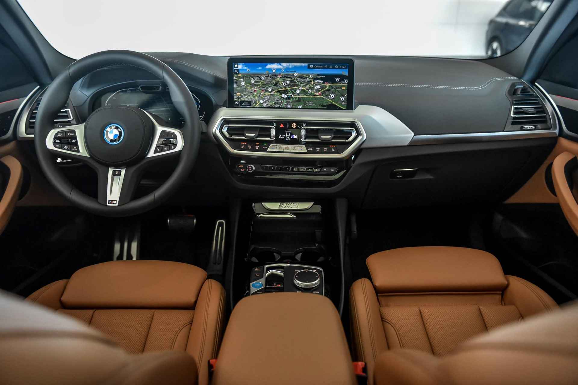 BMW iX3 Executive 80 kWh | Trekhaak met elektrisch wegklapbare kogel | Stuurwielrand verwarmd - 10/21