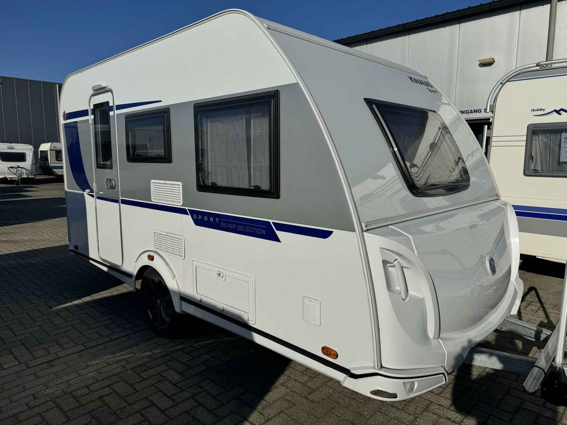 Knaus SPORT SILVER 400 LK, STAPELBED,FIETSENDR, VOORTENT - 4/26