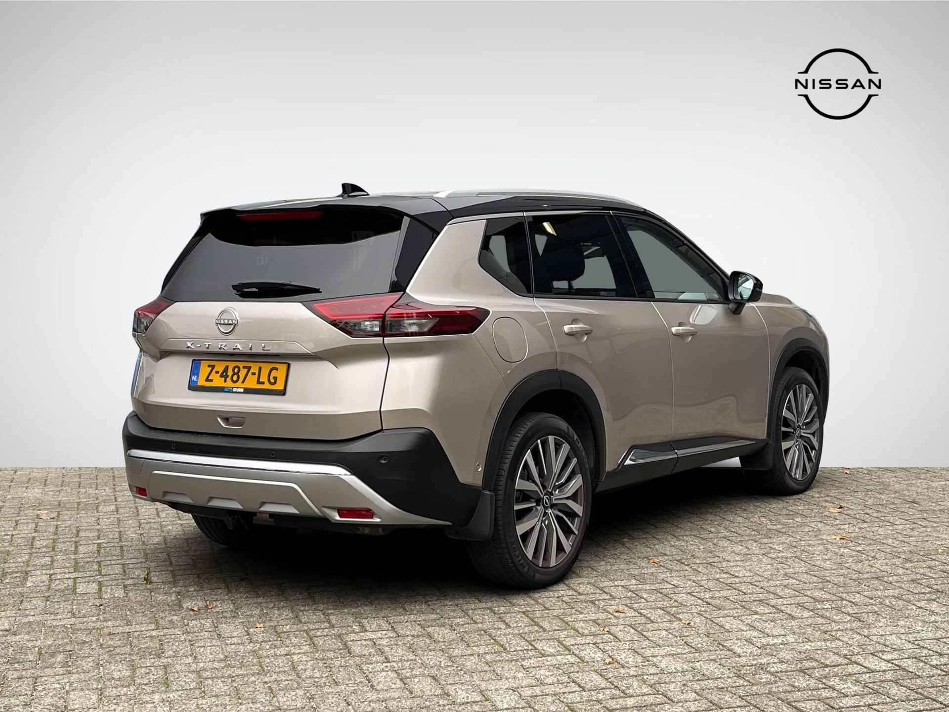 Nissan X-Trail 1.5 e-4orce Tekna 4WD Panoramadak | Trekhaak Afneembaar | 20'' Velgen | Head-Up Display | Adapt. Cruise Control | Leder | Stuur- + Stoelverwarming | Rijklaarprijs! - 4/30