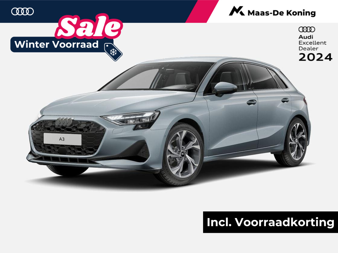 Audi A3 Sportback Advanced edition 30 TFSI 116 pk Sportback · Assistentiepakket driving · Optiekpakket zwart plus · Assistentiepakket parking