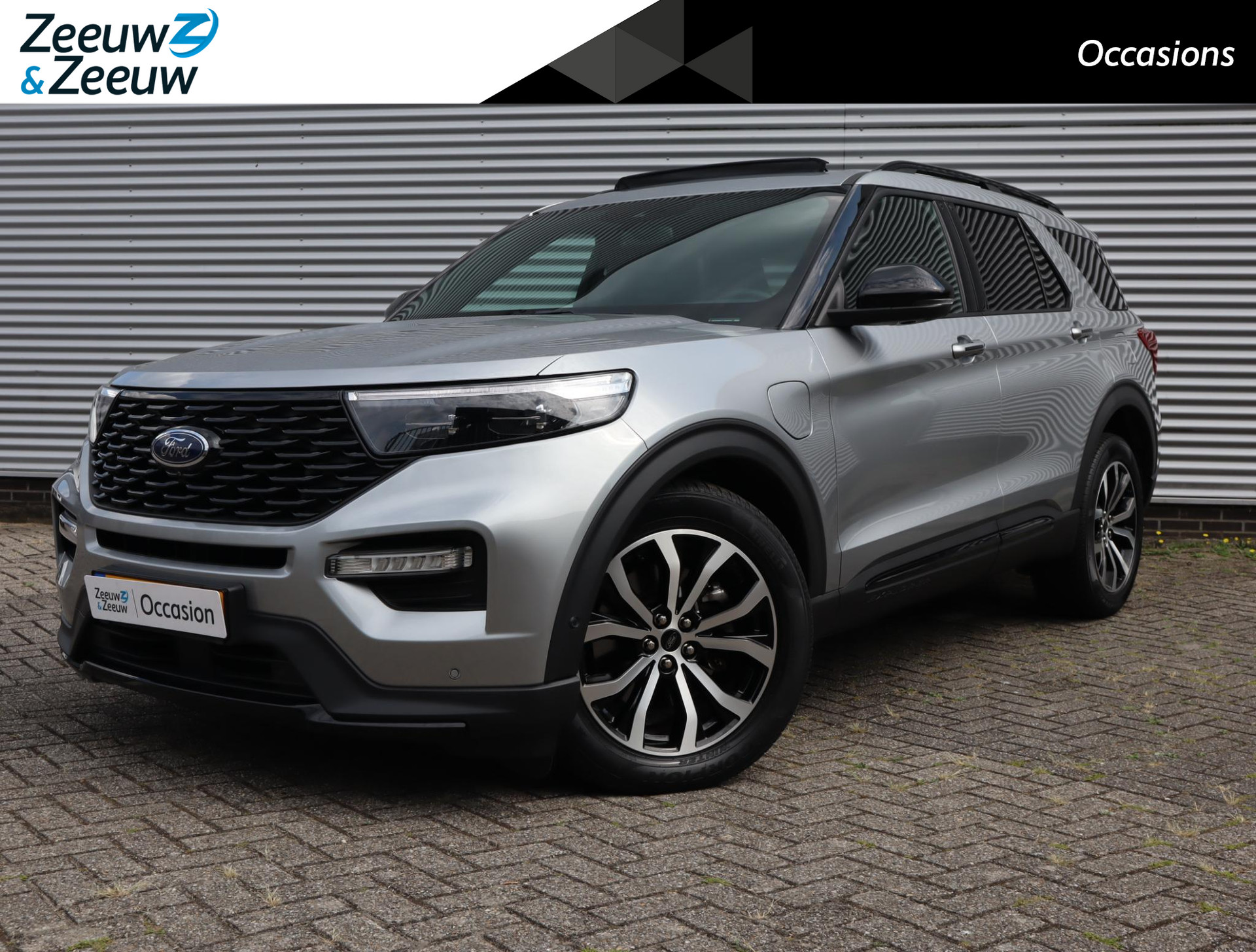 Ford Explorer 3.0 V6 EcoBoost PHEV ST-Line | Dealer onderhouden | Panorama-dak | Camera | Stoel, Stuur en Voorruitverwarming | Adaptieve Cruise Control | elektrische achterklep | BLIS | 360 Graden Camera