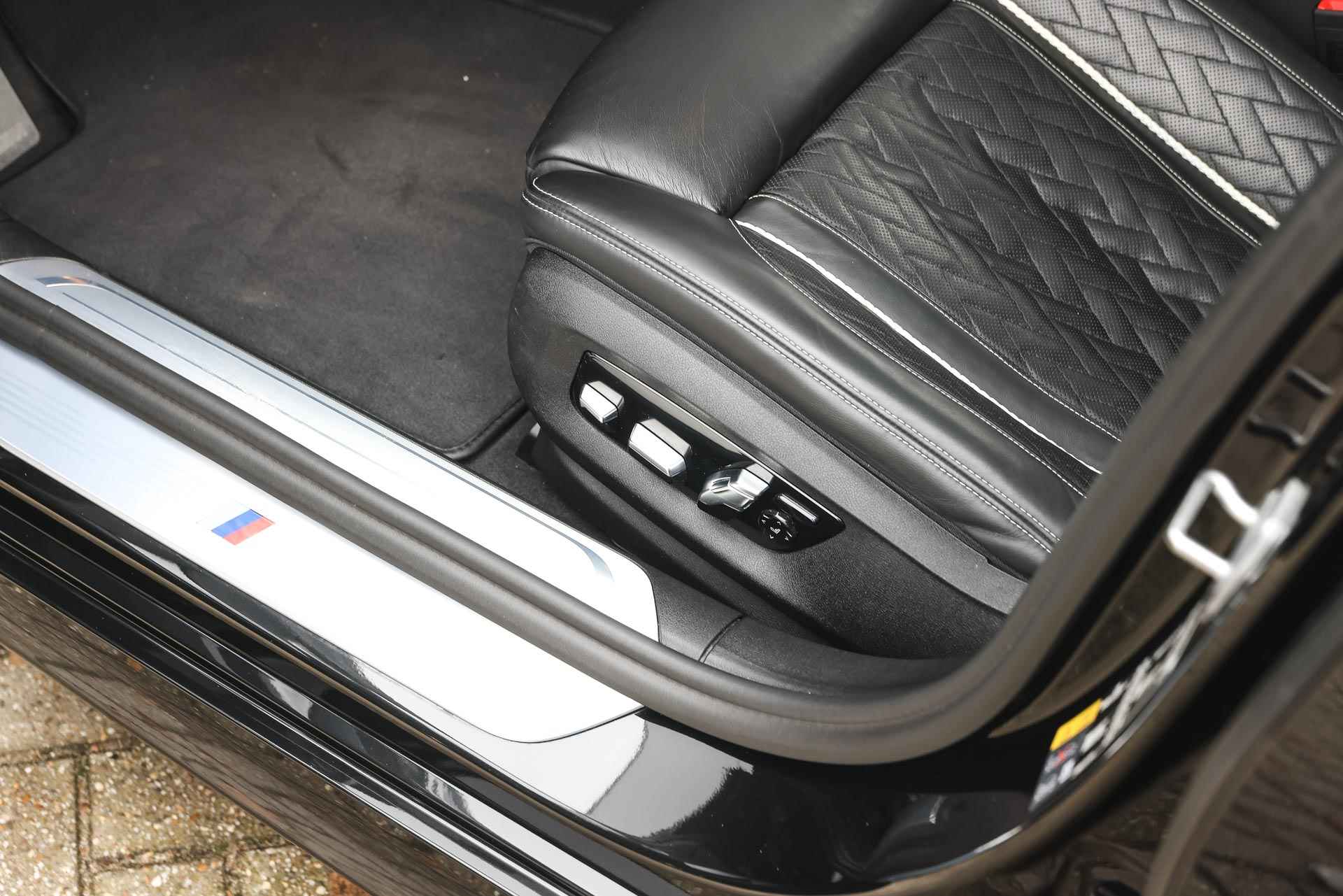 BMW 7 Serie 745e High Executive M Sport Automaat / Schuif-kanteldak / Laserlight / Bowers & Wilkins / Parking Assistant Plus / Stoelventilatie / Active Steering / Soft Close / Gesture Control - 18/48