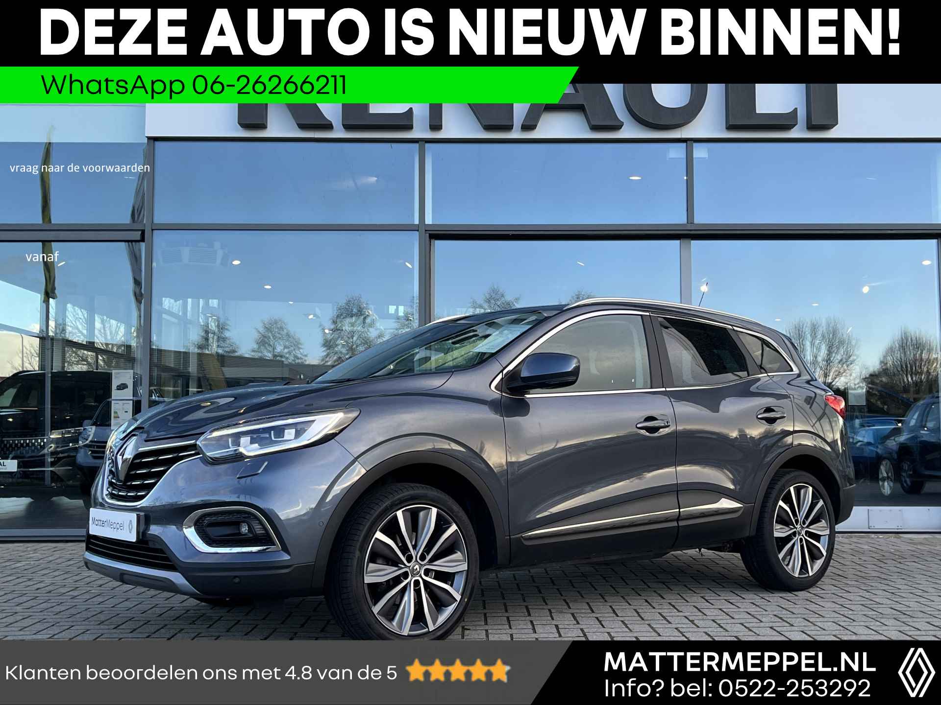 Renault Kadjar BOVAG 40-Puntencheck