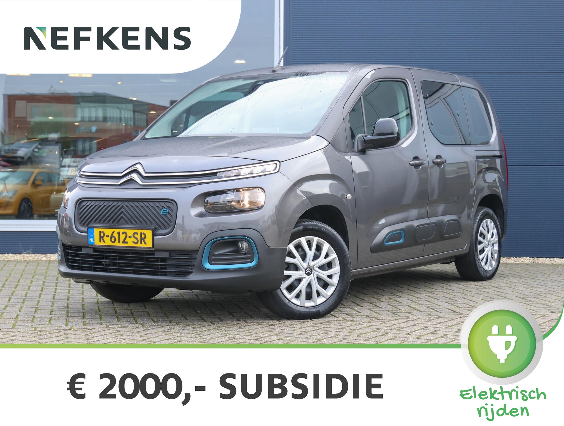 Citroen ë-Berlingo Live Edition 50 kWh PRIJS ex.2000 SUBSIDIE!!/Navigatie/Apple Carplay & Android Auto