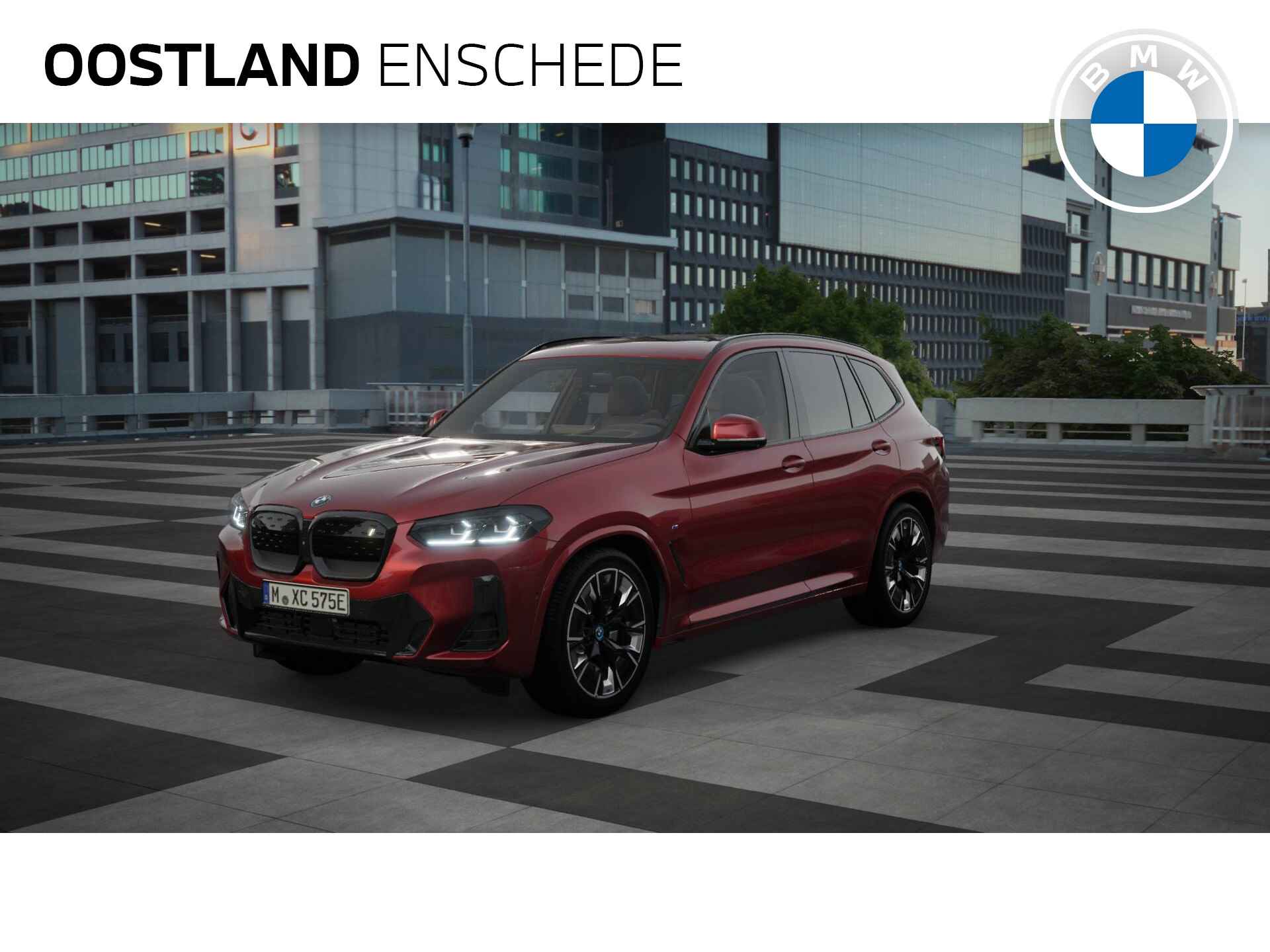BMW iX3 High Executive M Sport 80 kWh / Trekhaak / Sportstoelen / Parking Assistant Plus / Adaptieve LED / Adaptief M Onderstel / Driving Assistant Professional / Gesture Control - 1/11