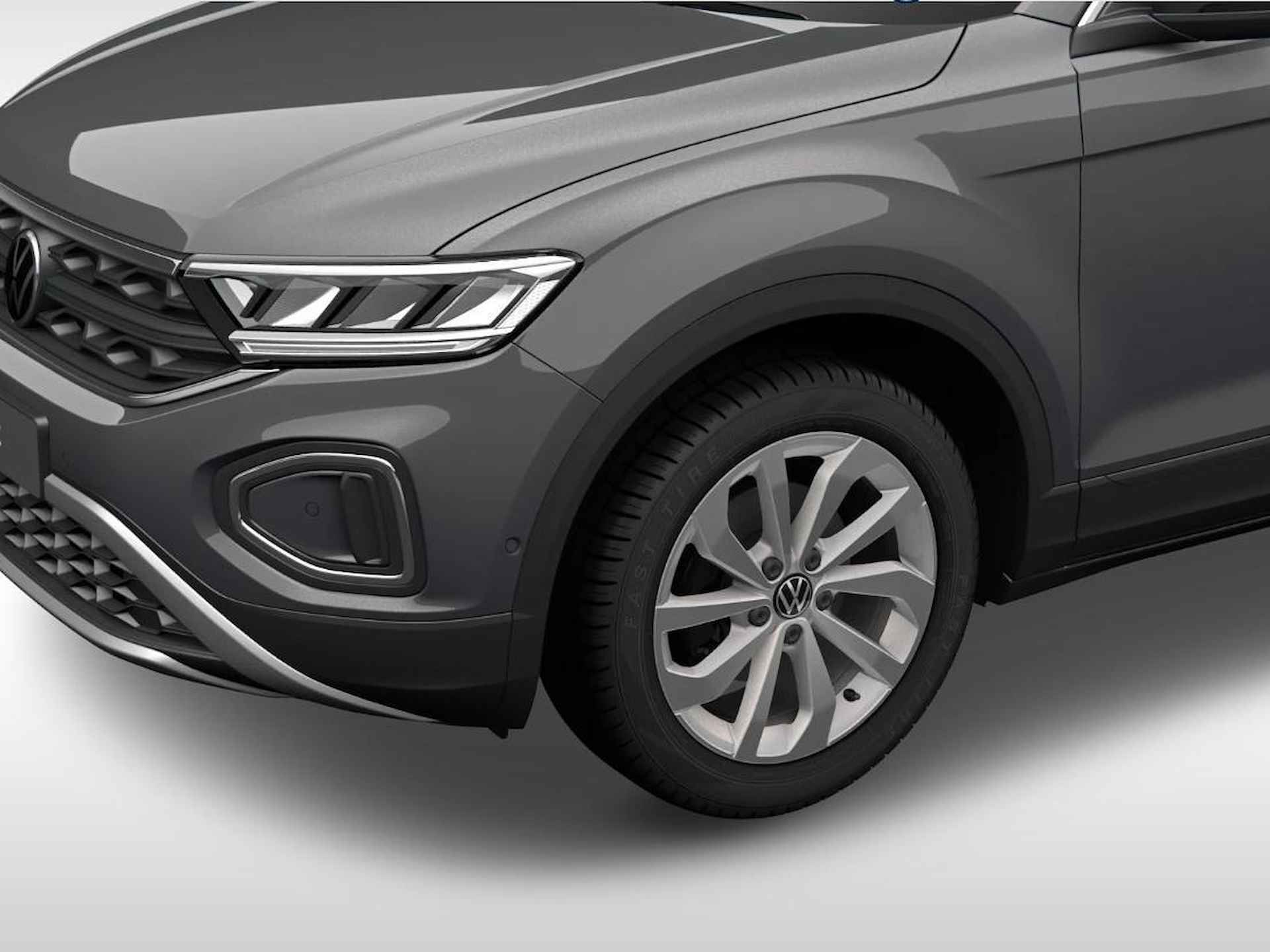 Volkswagen T-Roc Life Edition 1.0 TSI 116 pk 6 versn. Hand · Achteruitrijcamera · Draadloze telefoonlader · Private lease € 528 per maand · MEGA Sale - 3/6