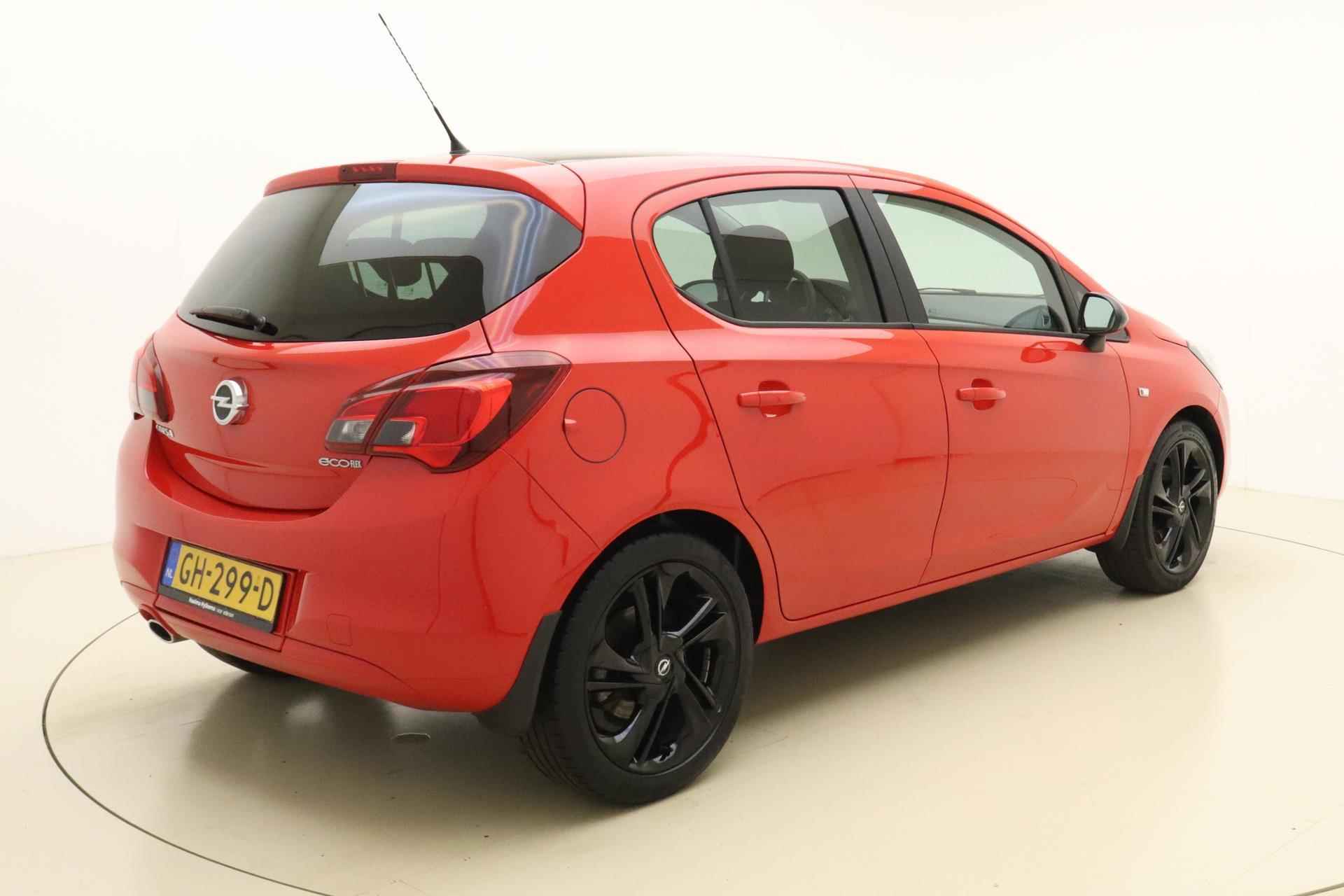 Opel Corsa 1.0 Turbo Color Edition 90pk | Airco | Sportief | Fietsendrager | Lichtmetalen Velgen Zwart | Zwart Dak | Weinig Kilometers | Cruise Control - 3/31