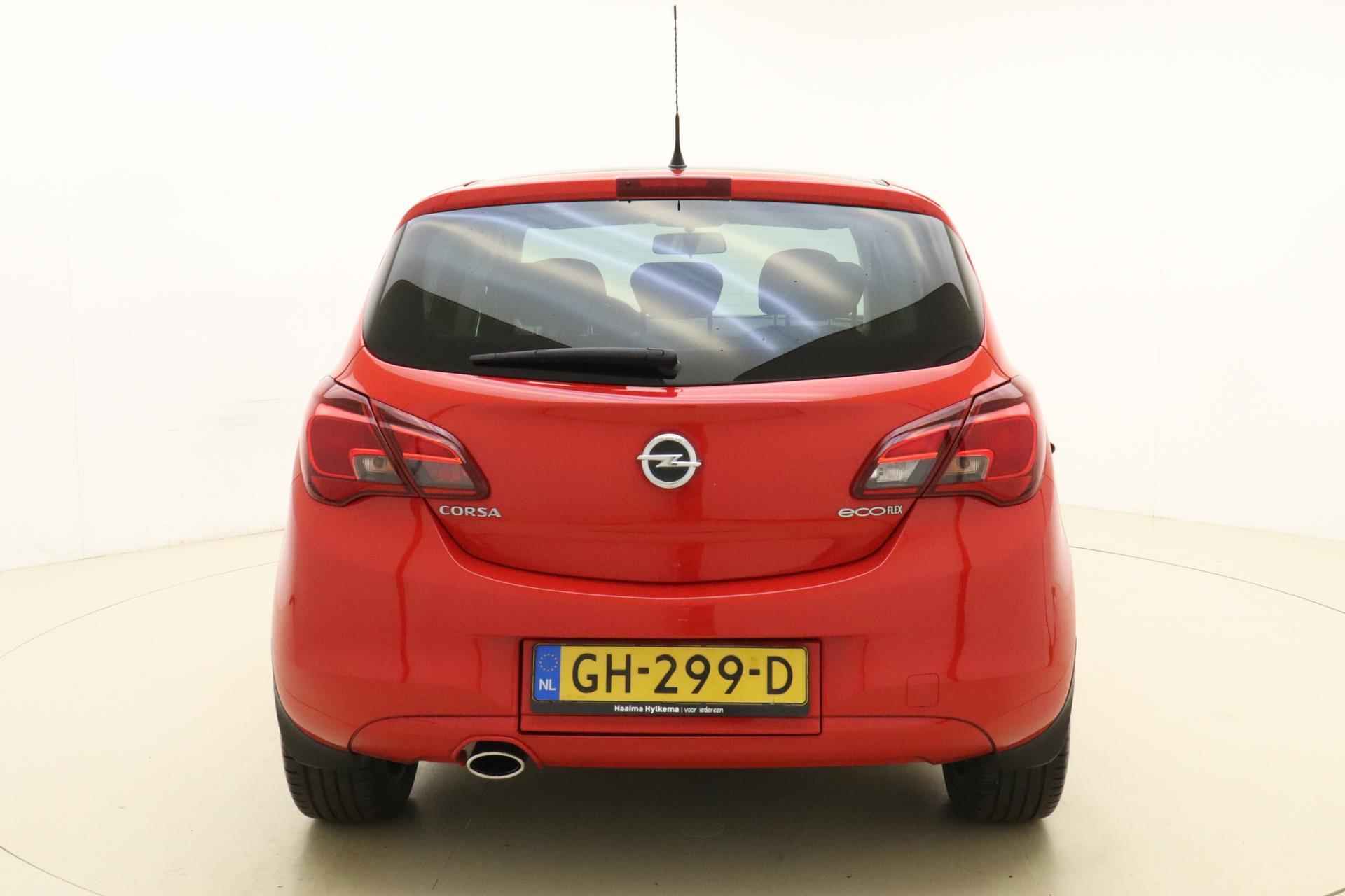 Opel Corsa 1.0 Turbo Color Edition 90pk | Airco | Sportief | Fietsendrager | Lichtmetalen Velgen Zwart | Zwart Dak | Weinig Kilometers | Cruise Control - 12/31