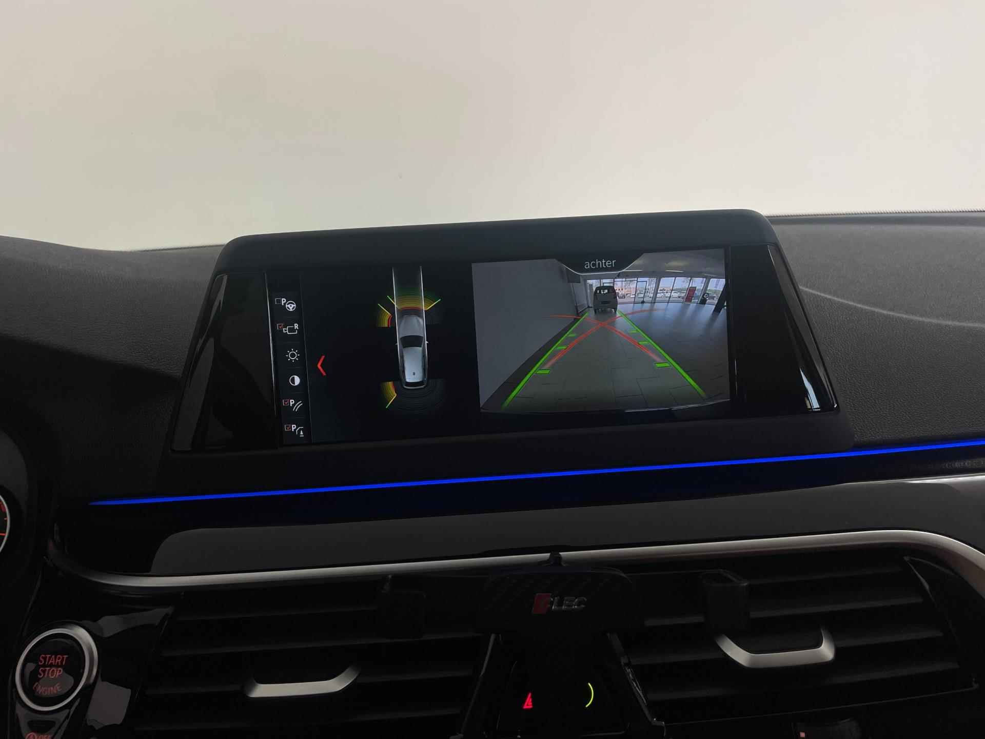 BMW 5-serie Touring 520i High Executive AUTOMAAT NAVI CRUISE BLUETOOTH LED VERL STUURVERW STOELVERW STOELVENT LEDER NIEUWSTAAT - 39/57