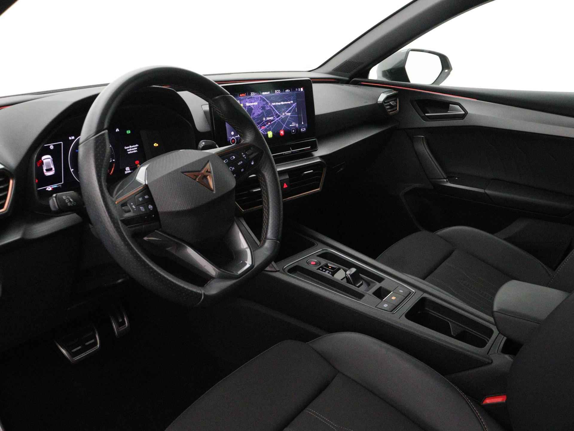 CUPRA Leon 1.4 e-Hybrid | Navigatie | Apple Carplay | ACC | Keyless | LED | 18" | Parkeersensoren | - 3/25