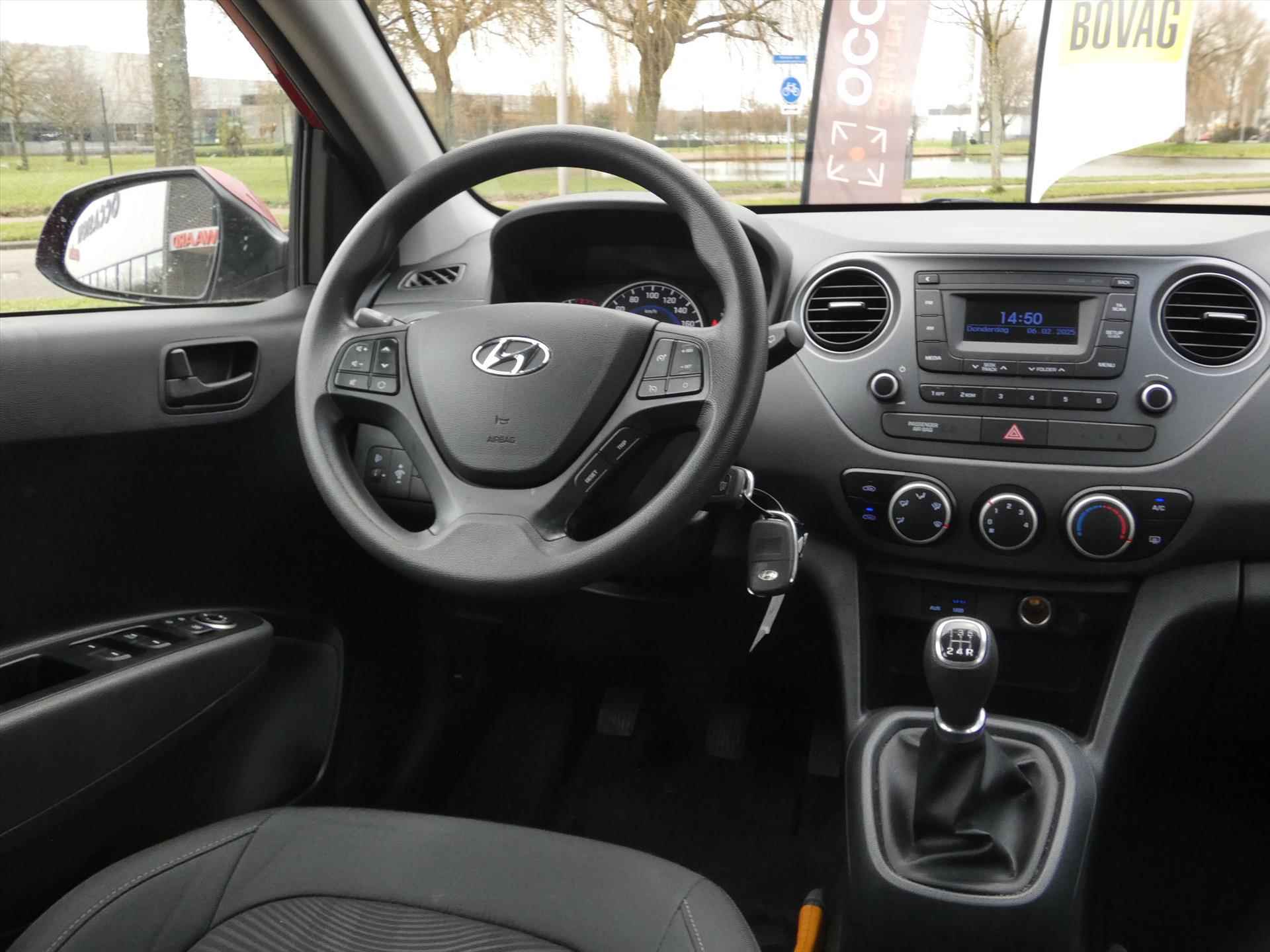 HYUNDAI I10 1.0i Blue 66pk Comfort | Airco | Cruise | Bluetooth | - 5/33