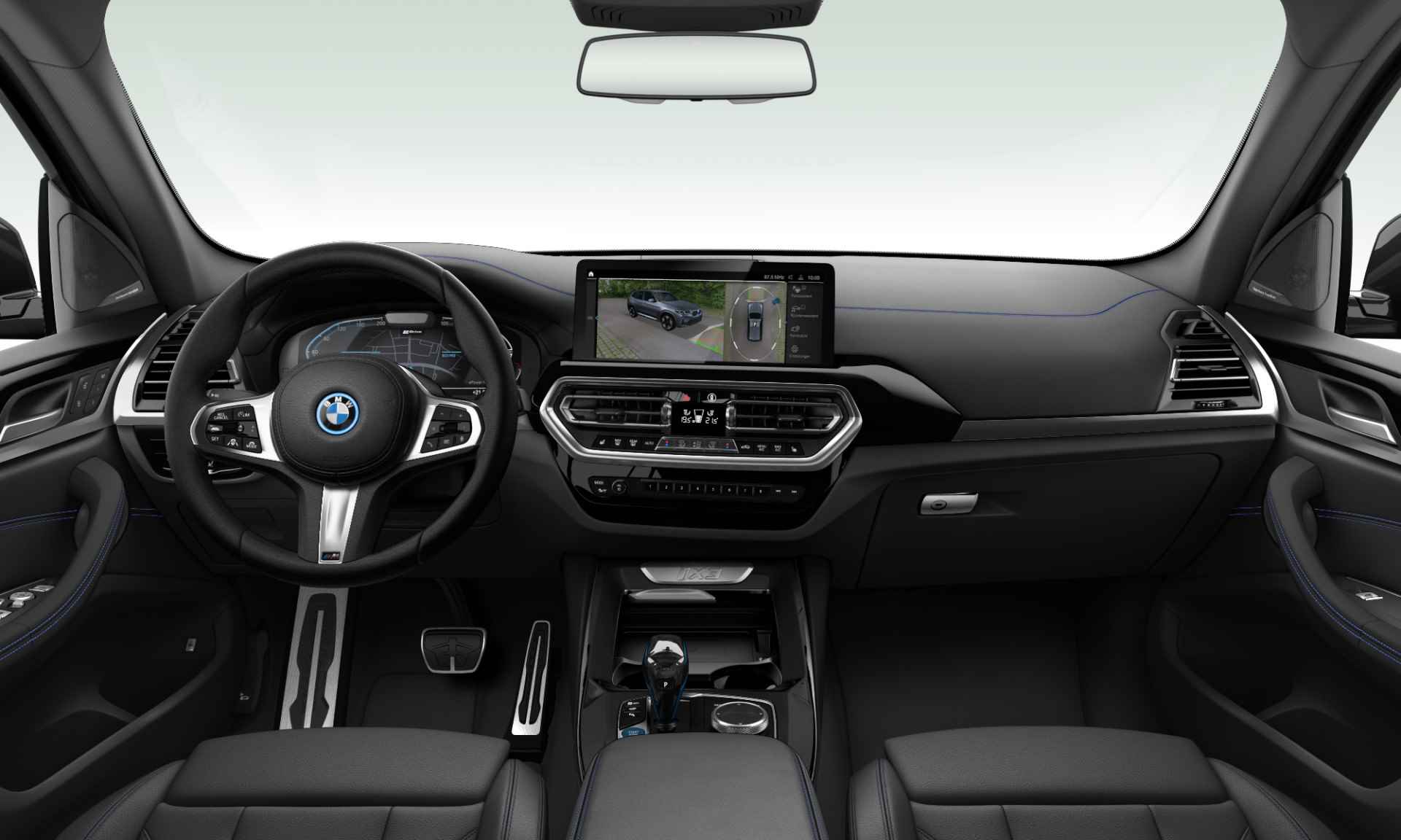 BMW iX3 High Exe. | M-Sport | 20'' | Panoramadak | Harman/Kardon | Head-Up | Driv. Ass. Prof. | | Park. Ass. Plus | Safety Pack | Adaptief onderstel | Adapt. LED - 3/4