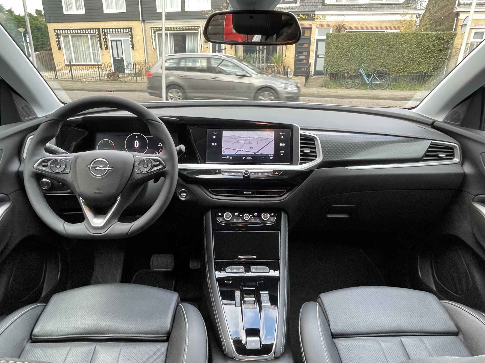 Opel Grandland 1.2 Turbo Ultimate Leder/360 camera/Stoel en stuurverwarming. - 39/60