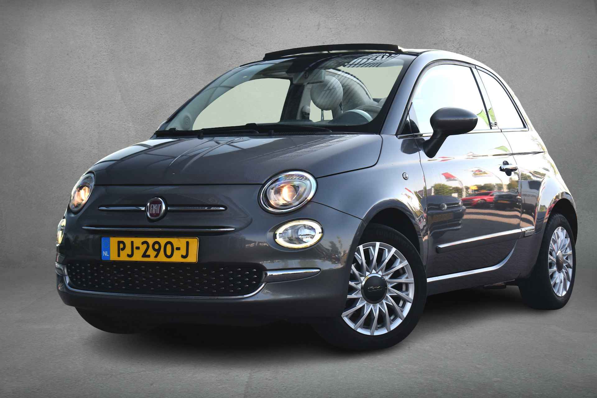 Fiat 500C 0.9 TwinAir Turbo Lounge | Cabrio | Half Leer | Navi | Cruise - 35/35