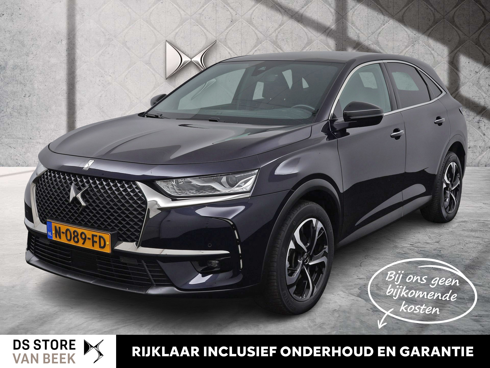 DS 7 Crossback PureTech 130pk Automaat Bastille+ | Elektrische achterklep | Navigatie | Xenon-verlichting |