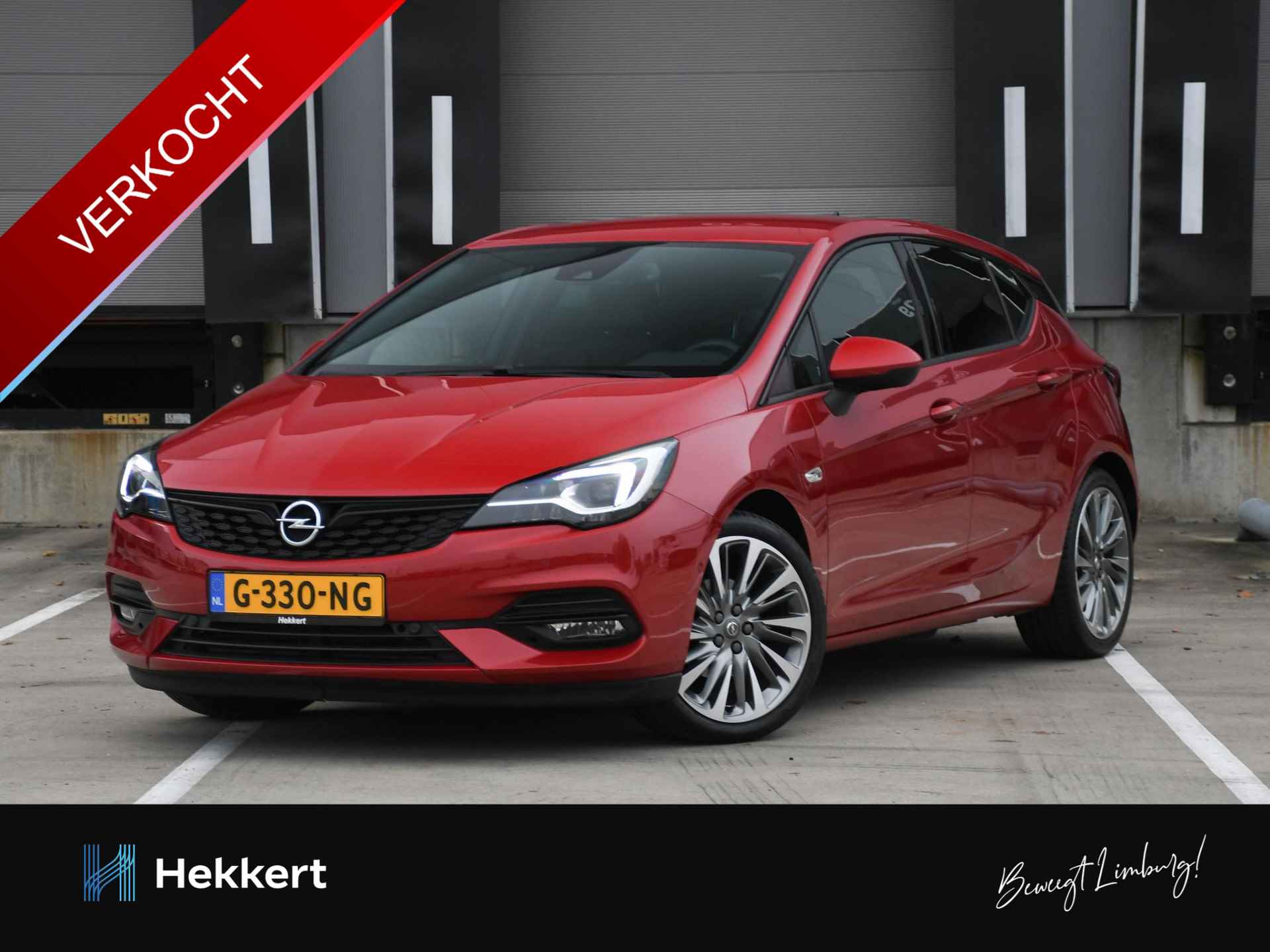 Opel Astra Launch Elegance 1.2 Turbo 130pk LEDER | MASSAGE | DODE HOEK | KEYLESS ENTRY | STOELVERKOELING | BOSE | WINTER PACK - 1/31