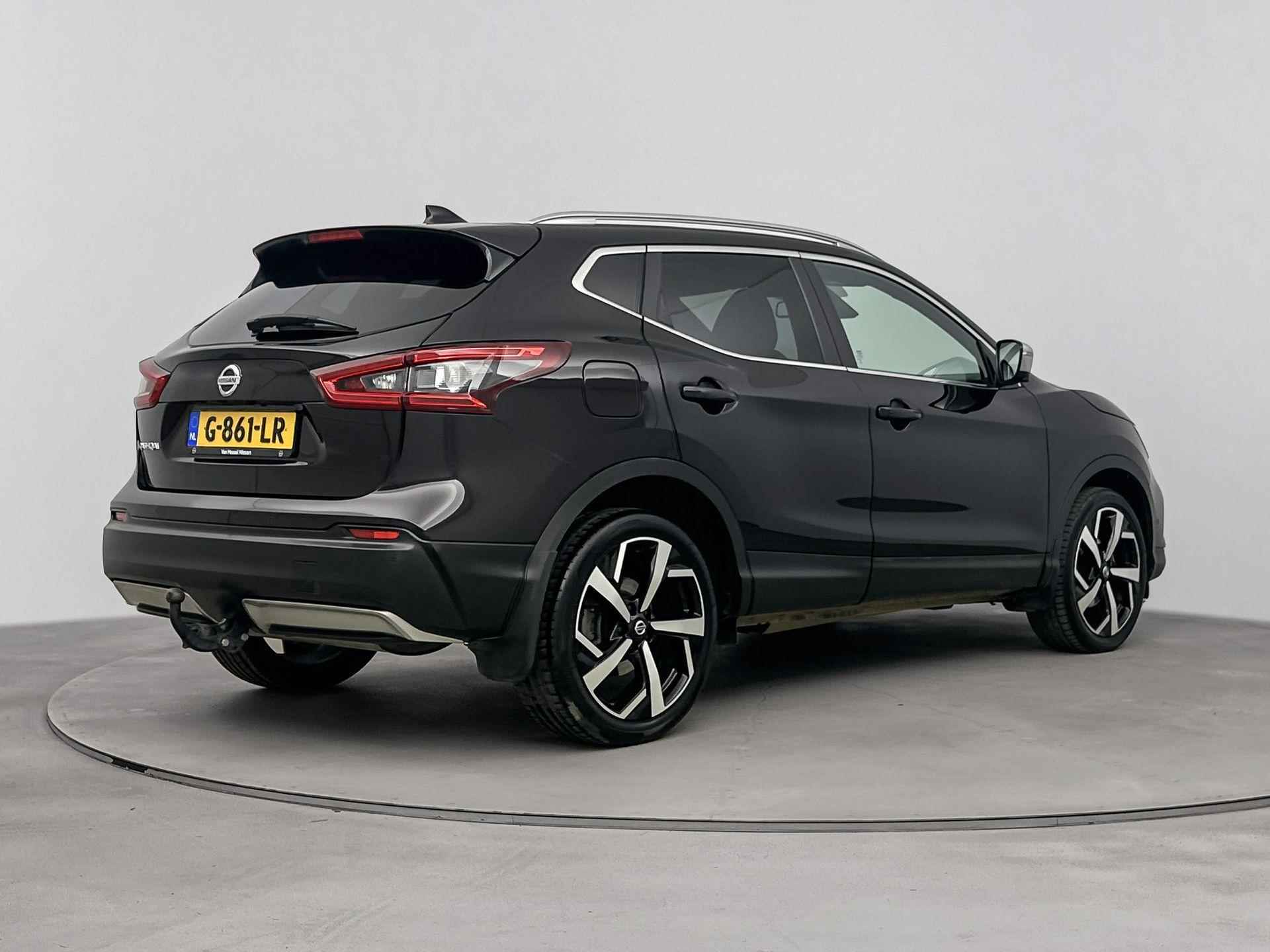 Nissan Qashqai 1.3 DIG-T Tekna + 160pk | Automaat | Navigatie | Trekhaak | Panoramadak | Lederen Bekleding - 5/24