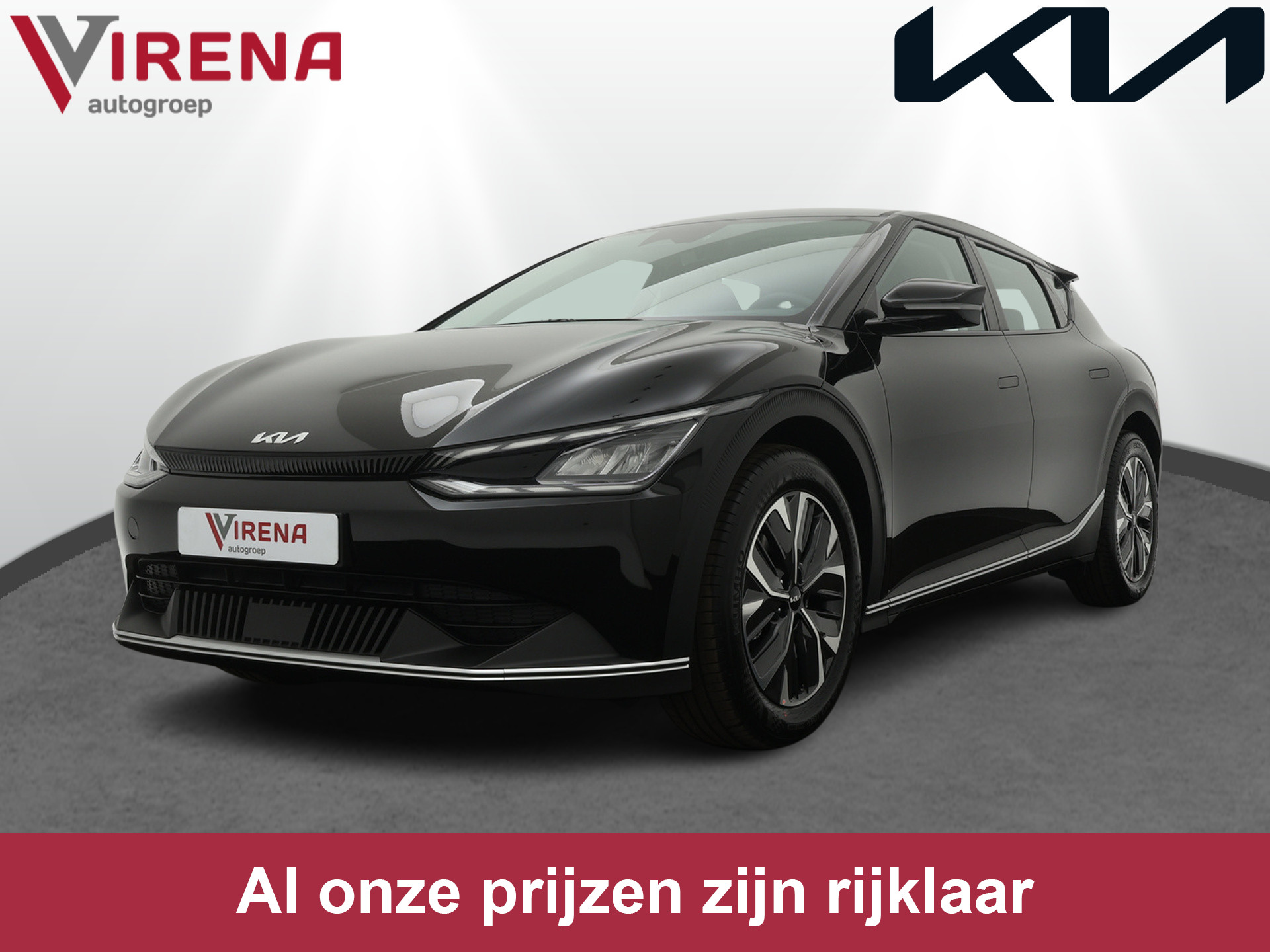 Kia Ev6 Light 58 kWh - Navigatie - Cruise Control - Apple CarPlay / Android Auto - Achteruitrijcamera - Parkeersensoren - Fabrieksgarantie tot 2031 bij viaBOVAG.nl
