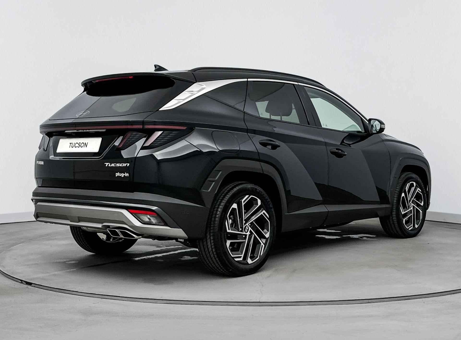 Hyundai Tucson 1.6 T-GDI PHEV Premium 4WD | LEDER | NAVI | CLIMA | CRUISE | 360 CAMERA | €4500,- kenteken actie | 19'' LMVELGEN | STOEL & STUURVERWARMING + ventilatie | PLUG-IN HYBRID | AUTOMAAT | - 3/35