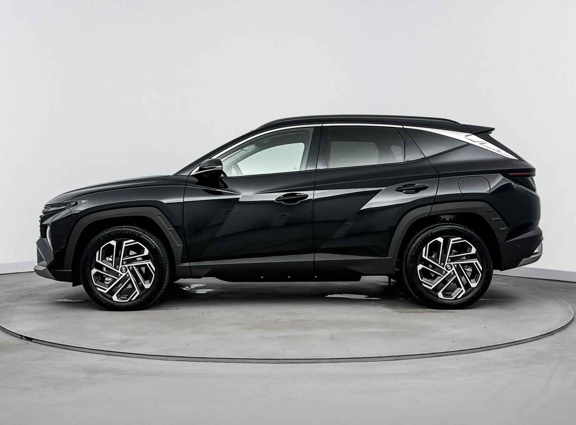 Hyundai Tucson 1.6 T-GDI PHEV Premium 4WD | LEDER | NAVI | CLIMA | CRUISE | 360 CAMERA | €4500,- kenteken actie | 19'' LMVELGEN | STOEL & STUURVERWARMING + ventilatie | PLUG-IN HYBRID | AUTOMAAT | - 4/35