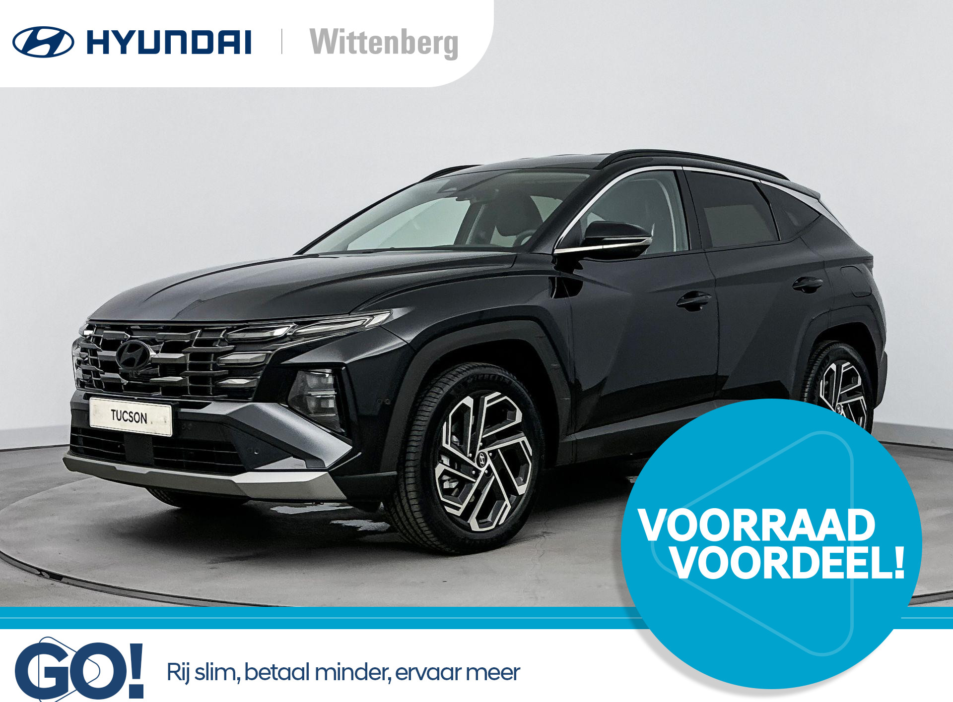 Hyundai Tucson 1.6 T-GDI PHEV Premium 4WD | LEDER | NAVI | CLIMA | CRUISE | 360 CAMERA | €4500,- kenteken actie | 19'' LMVELGEN | STOEL & STUURVERWARMING + ventilatie | PLUG-IN HYBRID | AUTOMAAT |